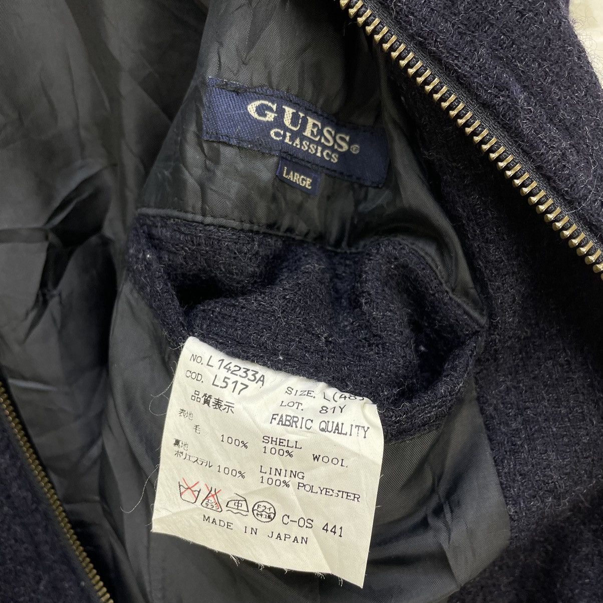 Guess 🔥Vintage Guess Wool Jacket Size US L / EU 52-54 / 3 - 3 Thumbnail