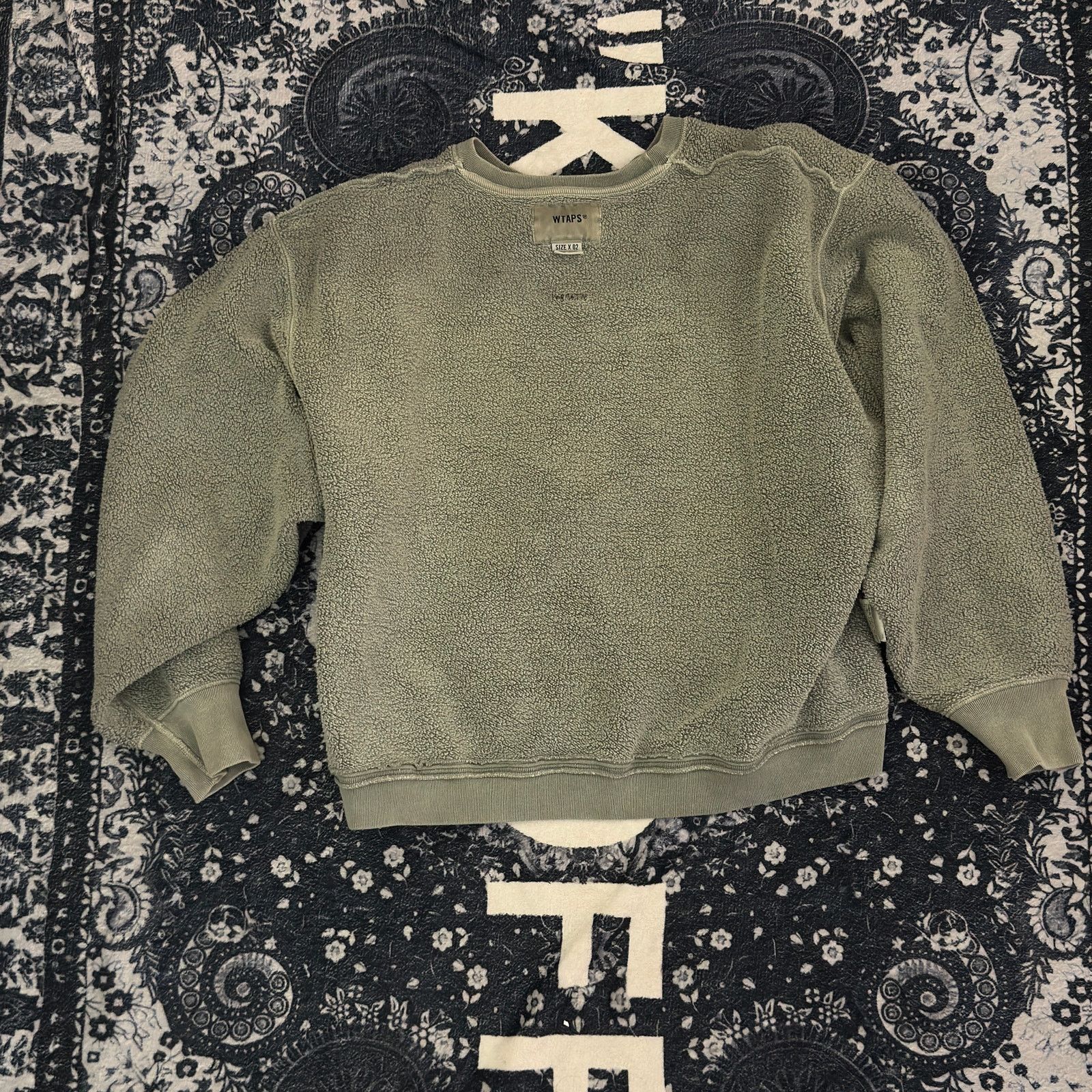 Wtaps WTAPS Sweatshirt Green 3(Approx. M) 2200509871073 Size US M / EU 48-50 / 2 - 9 Thumbnail