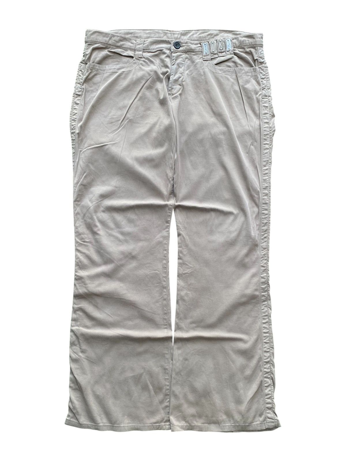 Dirk Bikkembergs Y2K Dirk Bikkimbergs Flared Bootcut Pants Size US 40 / EU 56 - 1 Thumbnail