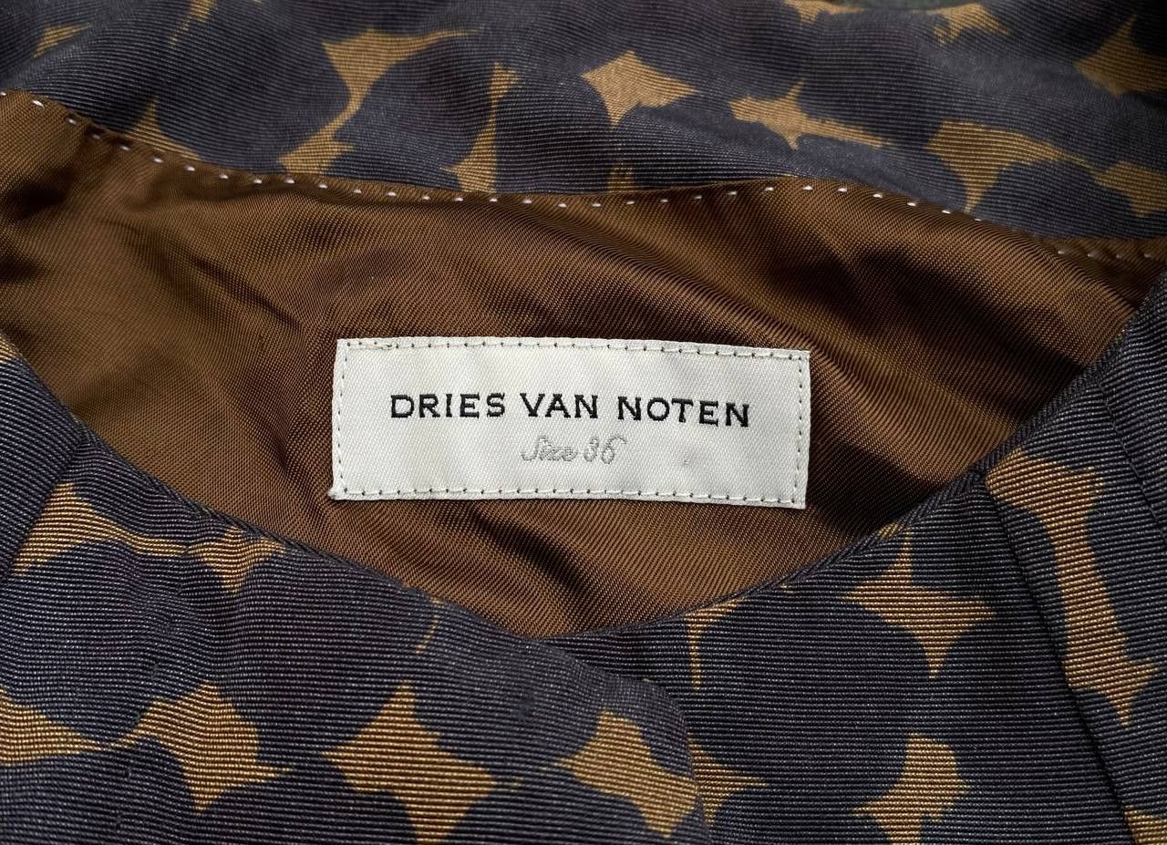 Dries Van Noten Dries Van Noten - Geometric Balloon Sleeves Jacket Size XS / US 0-2 / IT 36-38 - 8 Thumbnail
