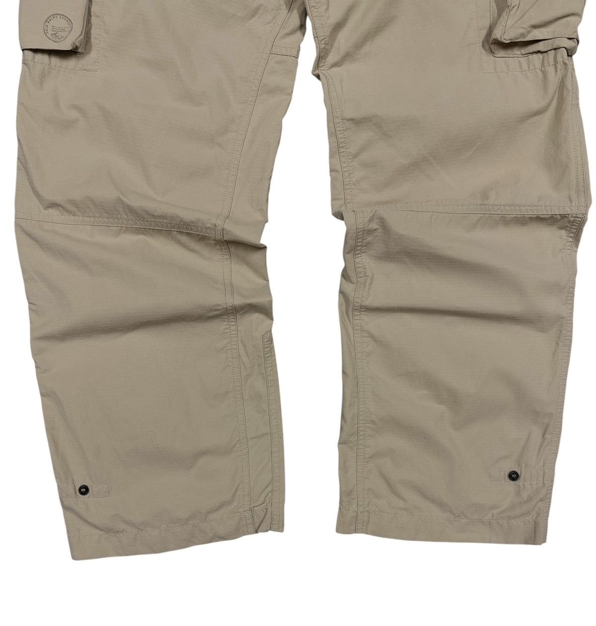 Polo Ralph Lauren Vtg🔥Polo Ralph Lauren Poplin Cargo Beige Pants Size US 29 - 8 Thumbnail