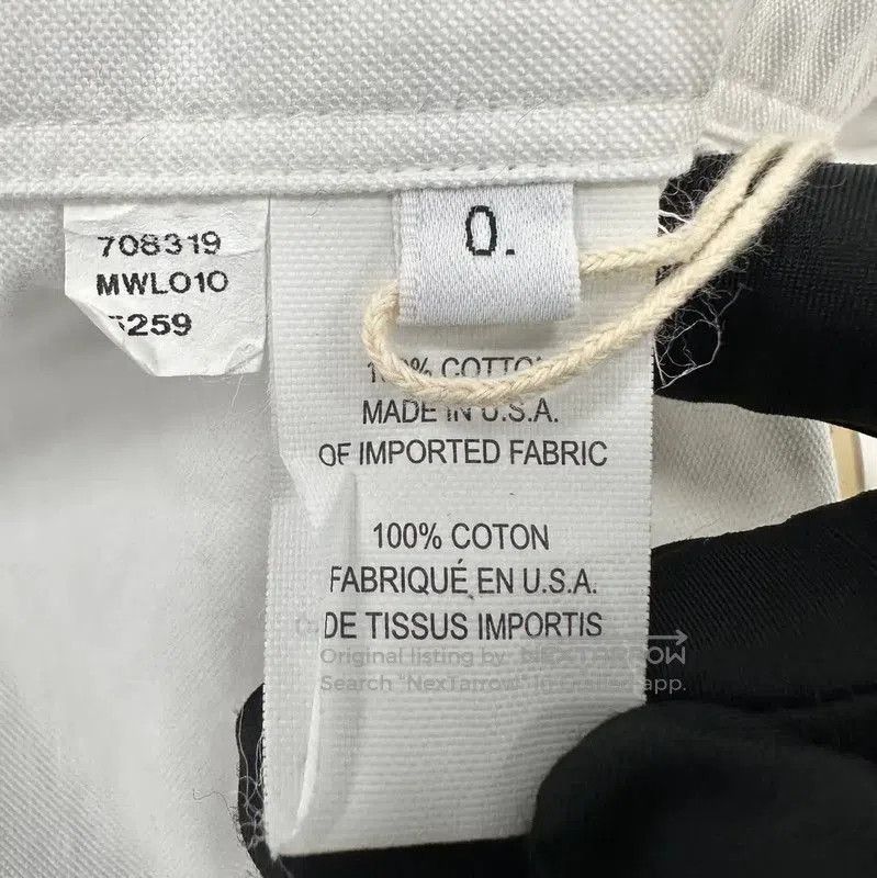 Thom Browne Thom Browne White Cotton Women's Shirt . Size S / US 4 / IT 40 - 4 Thumbnail