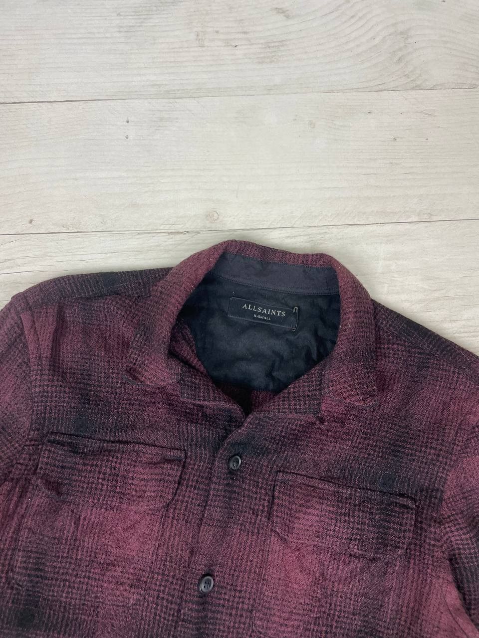 Allsaints Vintage Allsaints Decatur Wool Shirt Buttons UP Y2K Size US XS / EU 42 / 0 - 2 Thumbnail