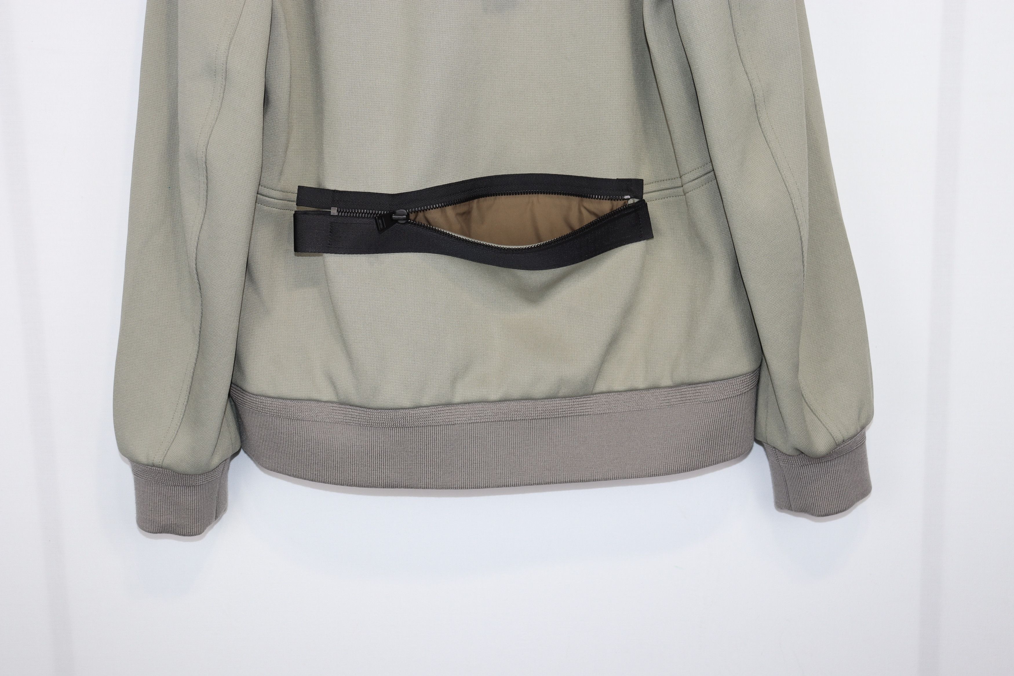 Tom Ford o1rshd1 Zip Up Jacket Hoodie in Light Stone Grey Size US M / EU 48-50 / 2 - 10 Thumbnail