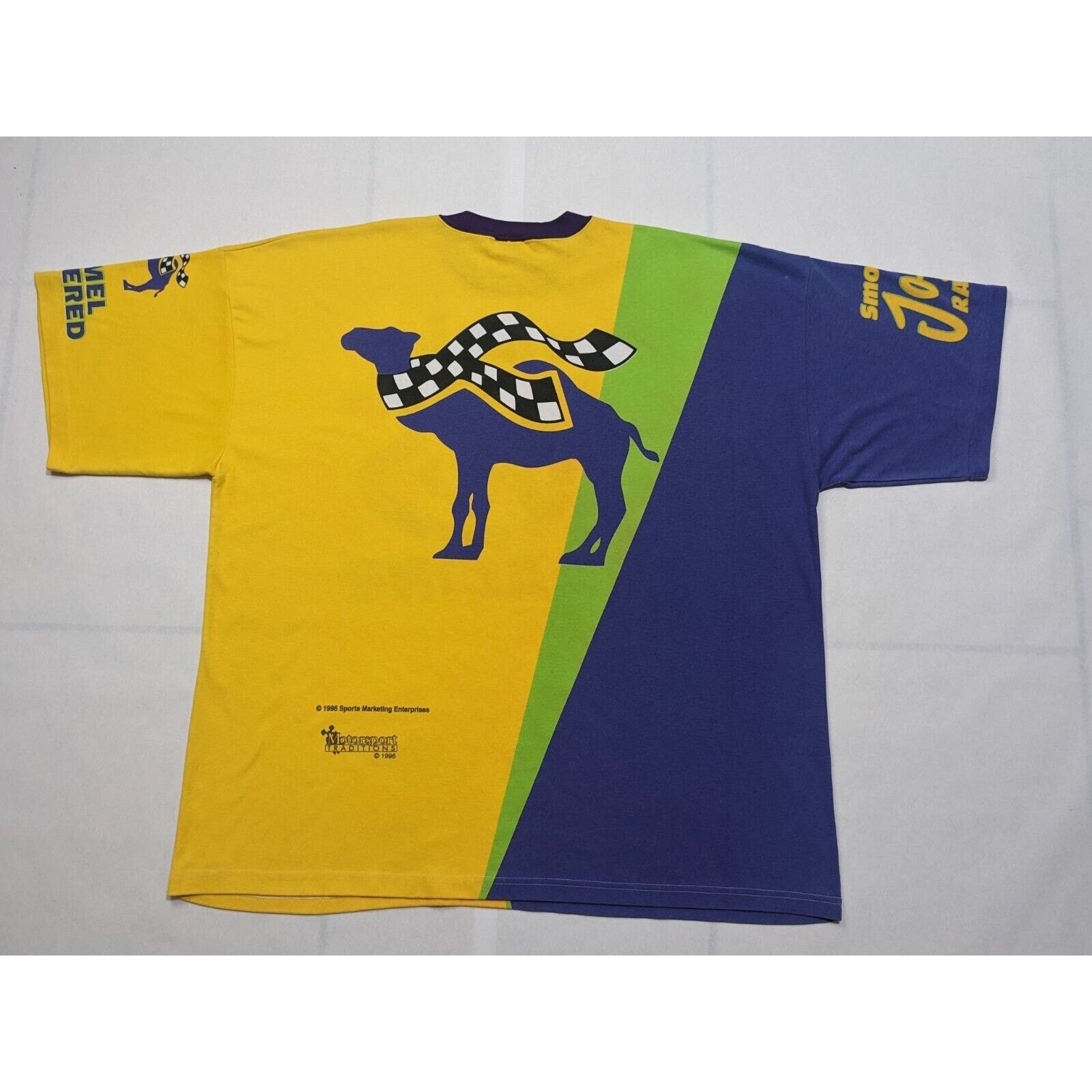 Chase Authentics Vtg Smokin Joe's Racing Camel Cigarettes NASCAR T Shirt 2XL Size US XXL / EU 58 / 5 - 11 Thumbnail