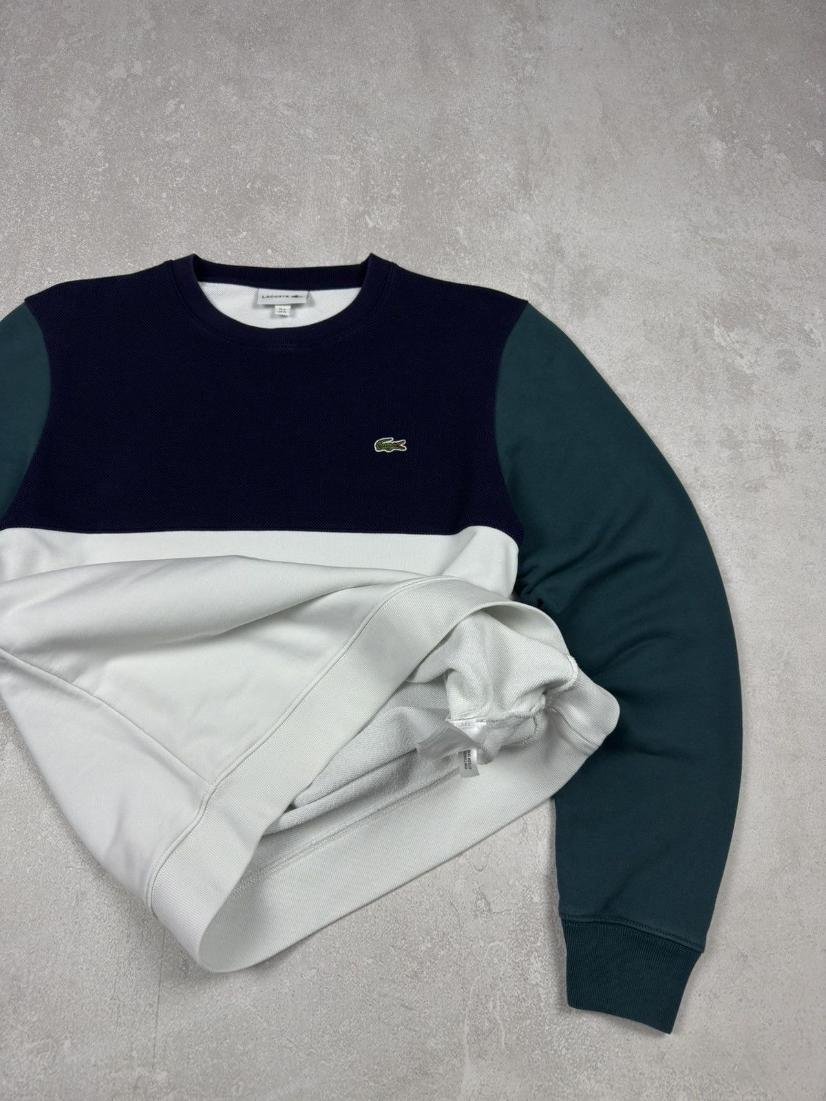 Lacoste Lacoste Sweatshirt Colorblock Fleece Crew Neck Mens size M Size US M / EU 48-50 / 2 - 11 Thumbnail