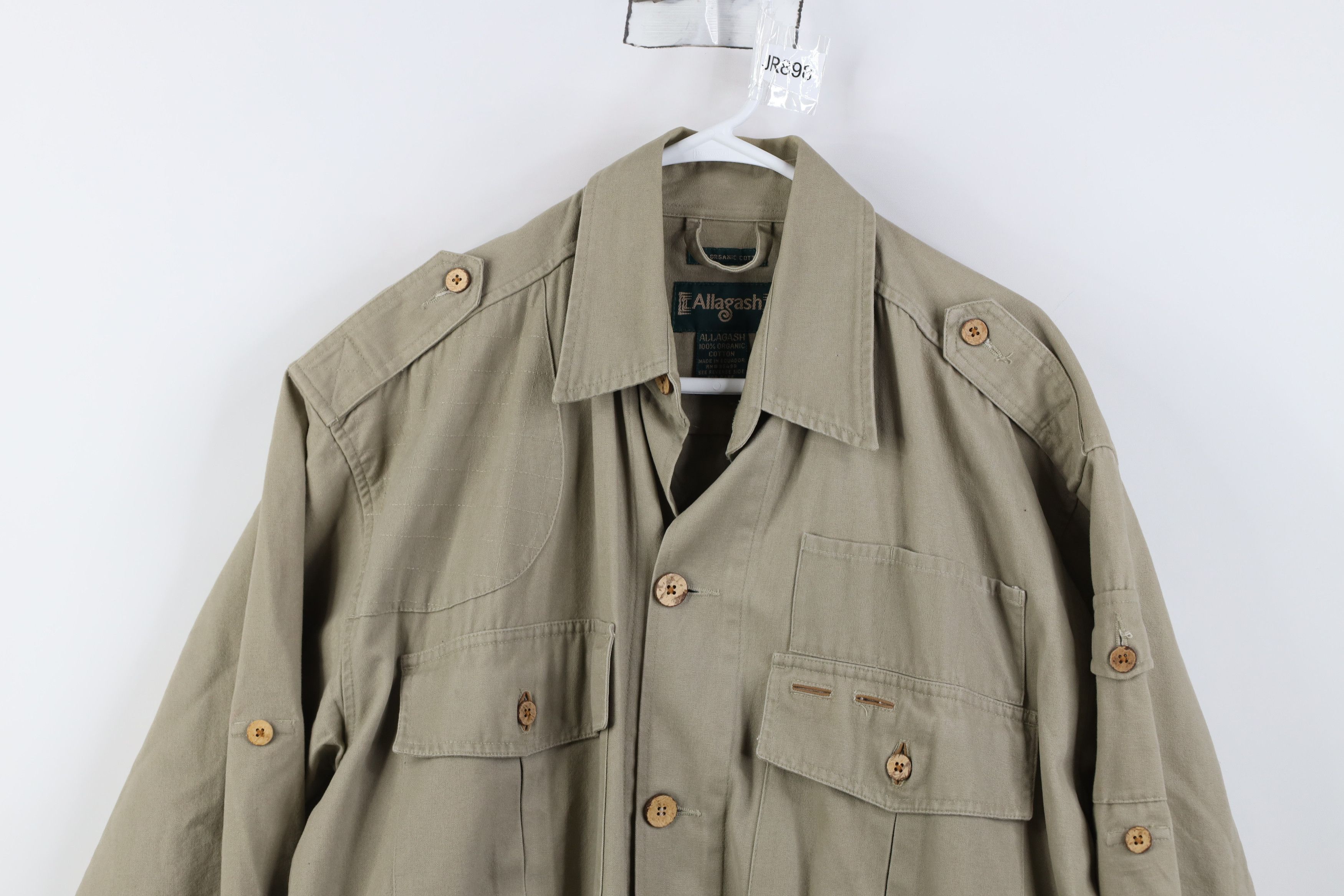 Vintage Vintage 90s Streetwear Cotton Safari Bush Hunting Jacket Size US M / EU 48-50 / 2 - 2 Thumbnail