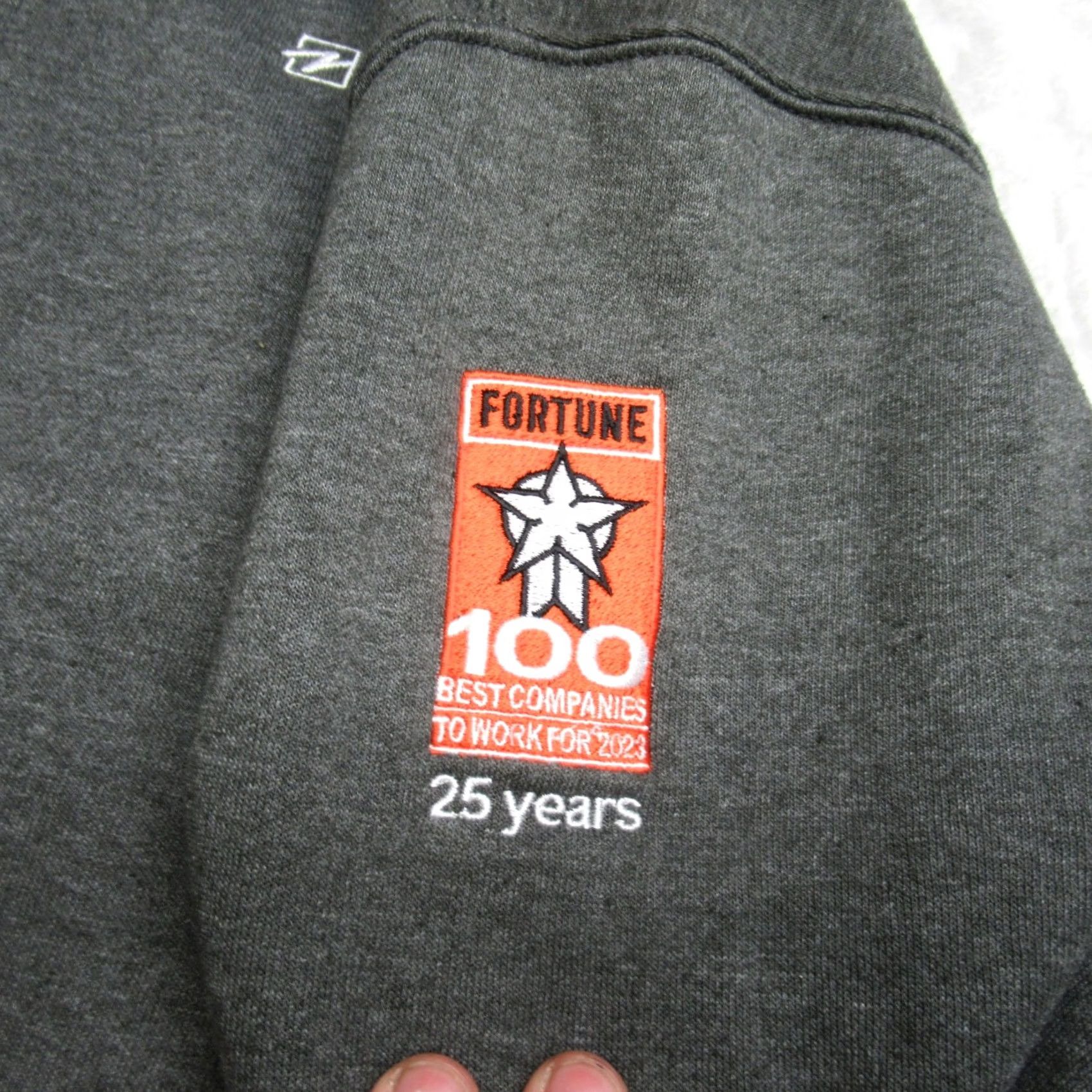 Carhartt Carhartt Sweatshirt XL Mens Gray Loose Fit Quarter Zip Pockets Mock Neck Heavyweight Logo Size US XL / EU 56 / 4 - 4 Thumbnail