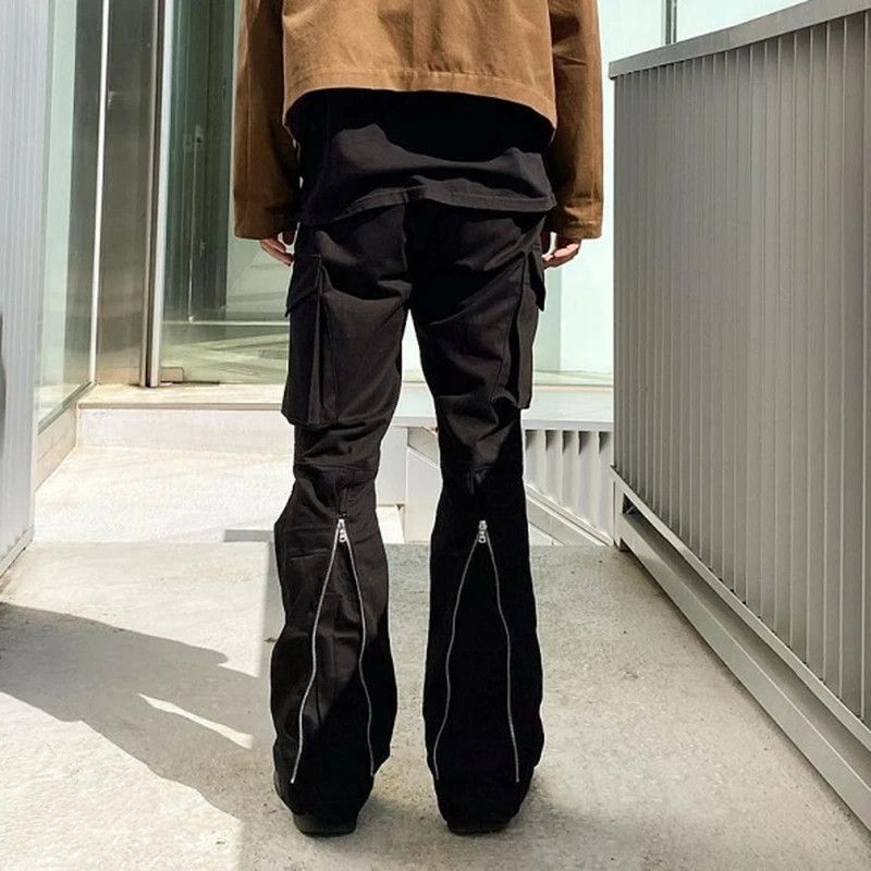 Japanese Brand Back Zip Up Cargo Pants Size US 34 / EU 50 - 3 Thumbnail