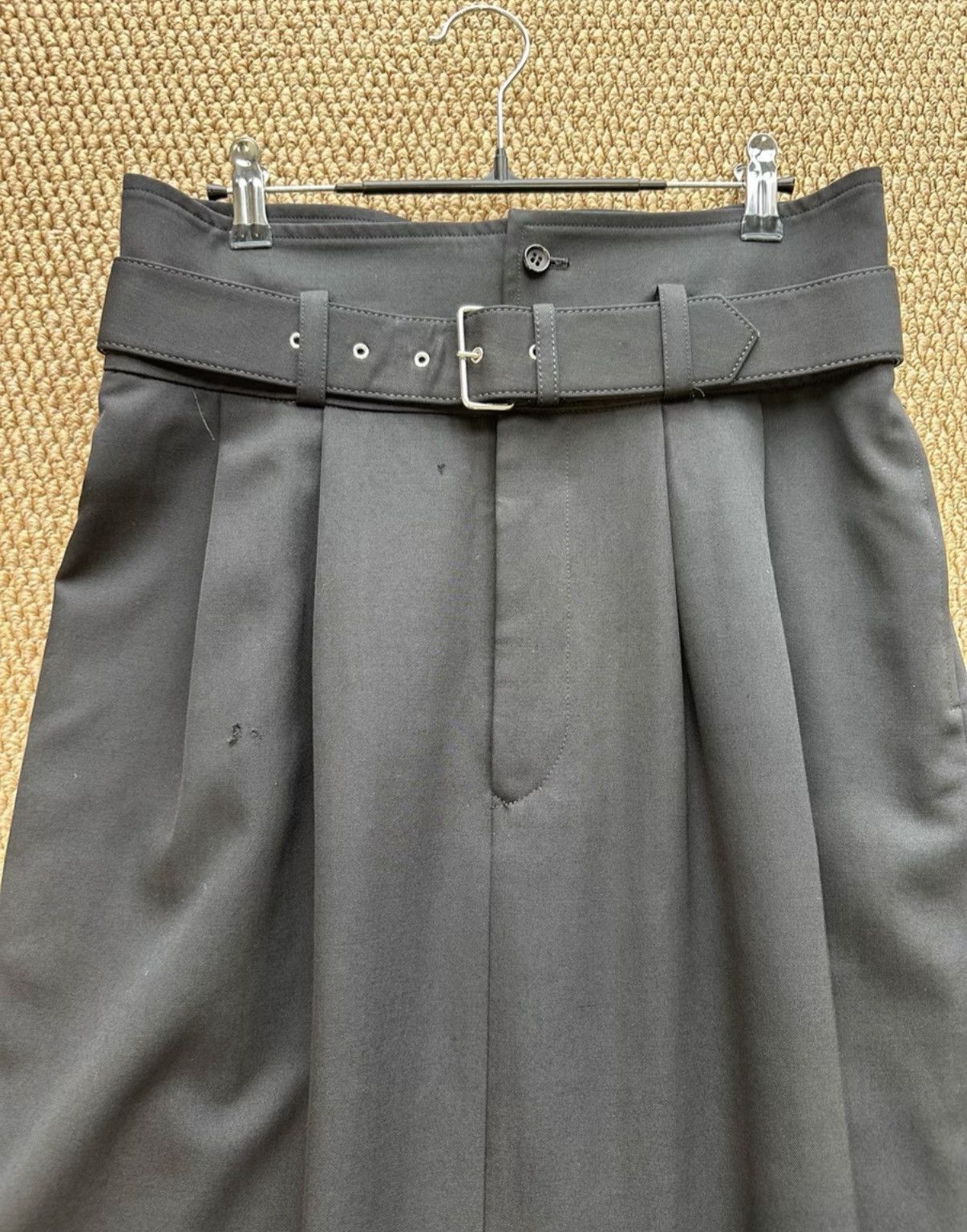 Comme des Garcons COMME des GARÇONS High-Waist Tie A-Line Skirt K23 Size 26" / US 2 / IT 38 - 3 Thumbnail