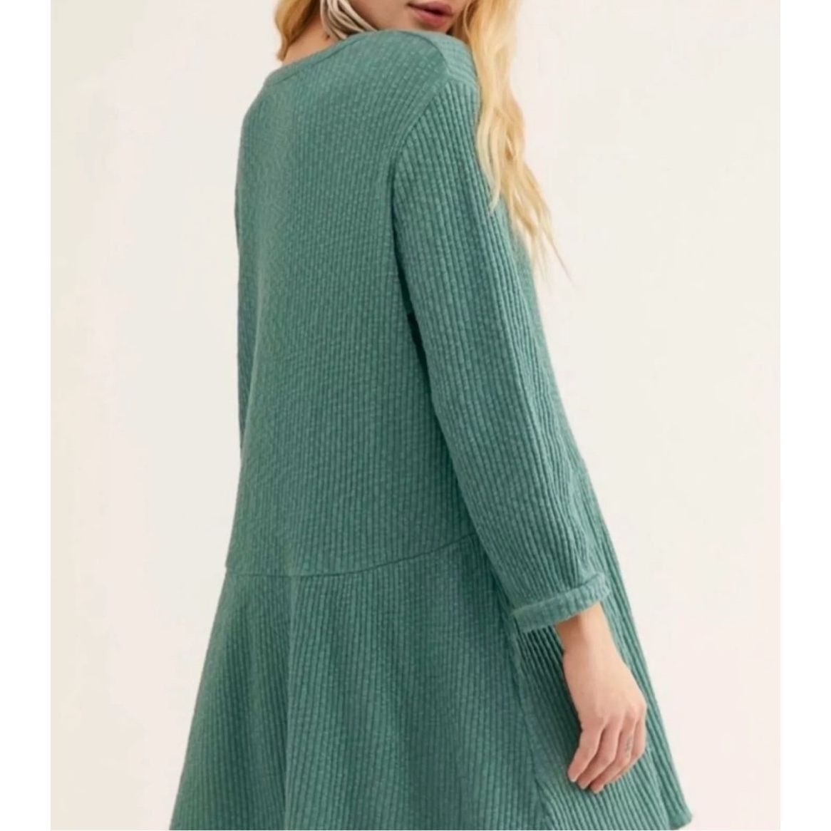 Free People Free People beach Blossom Button Up Mini Dress oversized Poc Size XS / US 0-2 / IT 36-38 - 2 Thumbnail