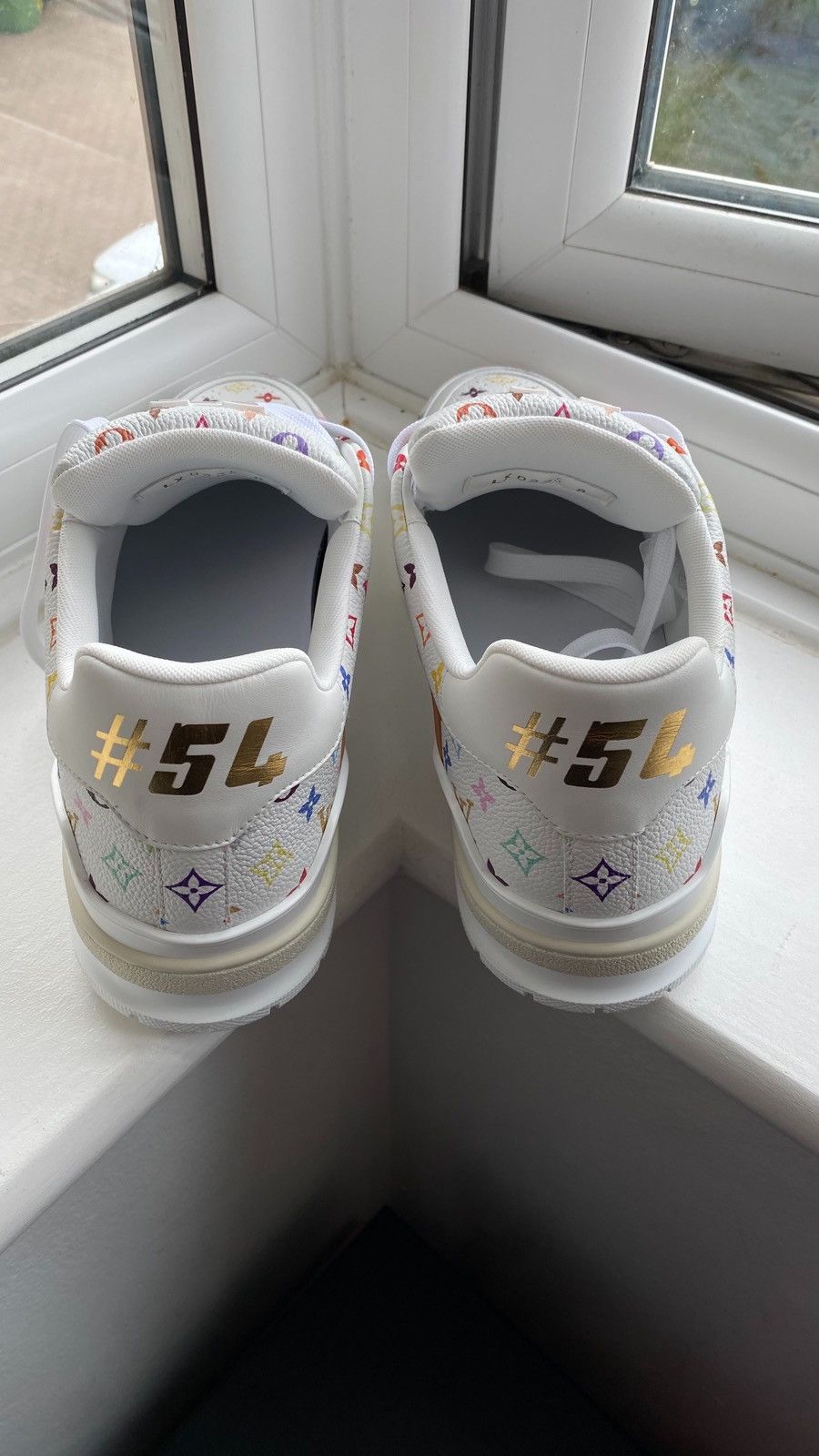 Louis Vuitton × Takashi Murakami LV x TM Trainer Sneaker Size US 9 / EU 42 - 4 Thumbnail