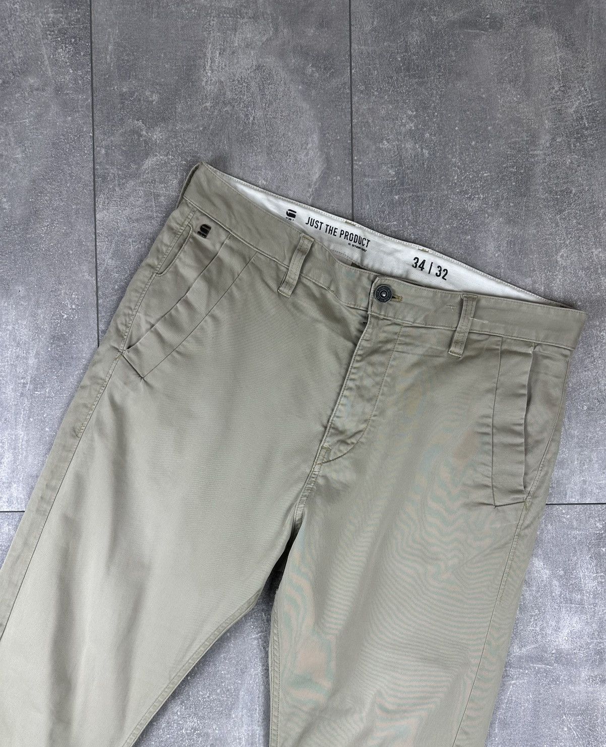 G-Star G-Star Raw Slim Tapered Chinos Pants Small Logo Size US 34 / EU 50 - 2 Thumbnail