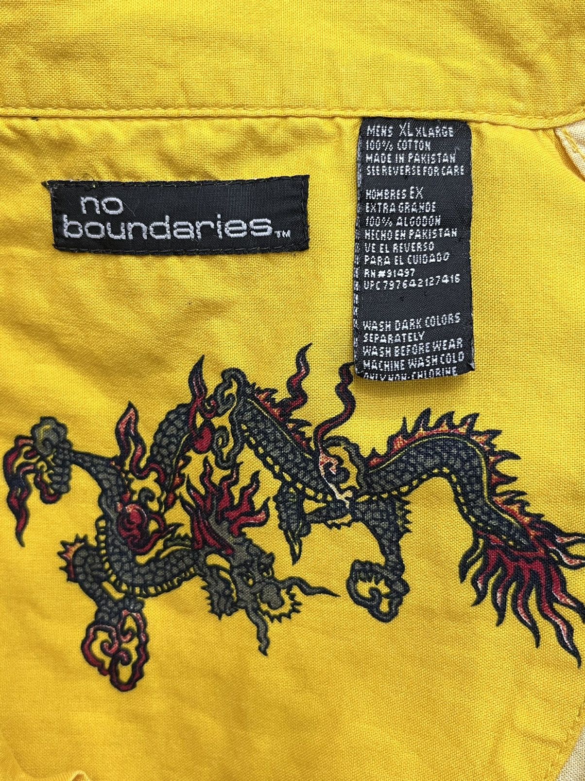 Affliction 🔥NO BOUNDARIES Sukajan Dragon Tattoo Wear Printed Cotton🔥 Size US XL / EU 56 / 4 - 10 Thumbnail