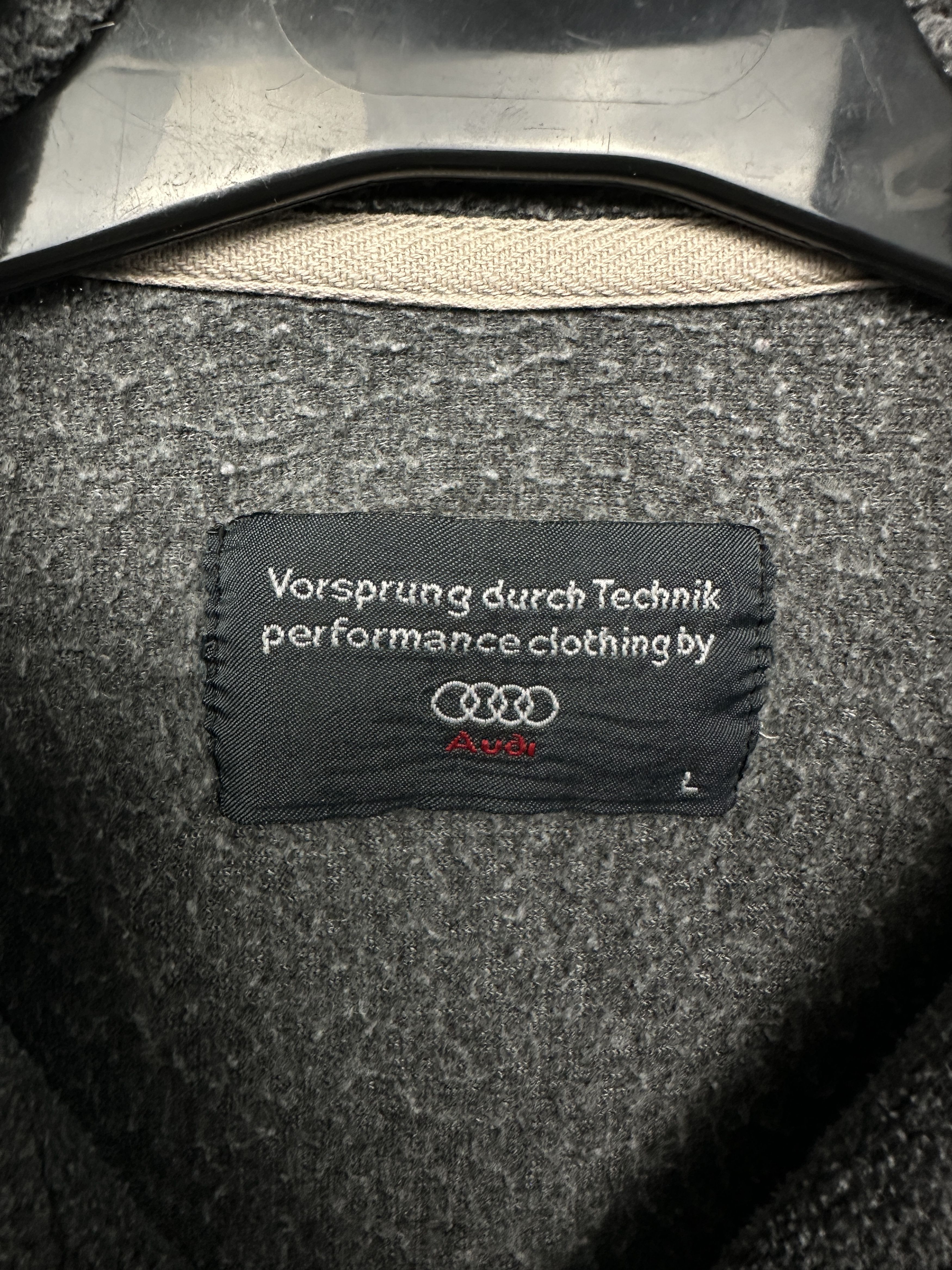 Audi Audi Vintage Mens 1\4 Zip Fleece Jacket Size US L / EU 52-54 / 3 - 4 Thumbnail