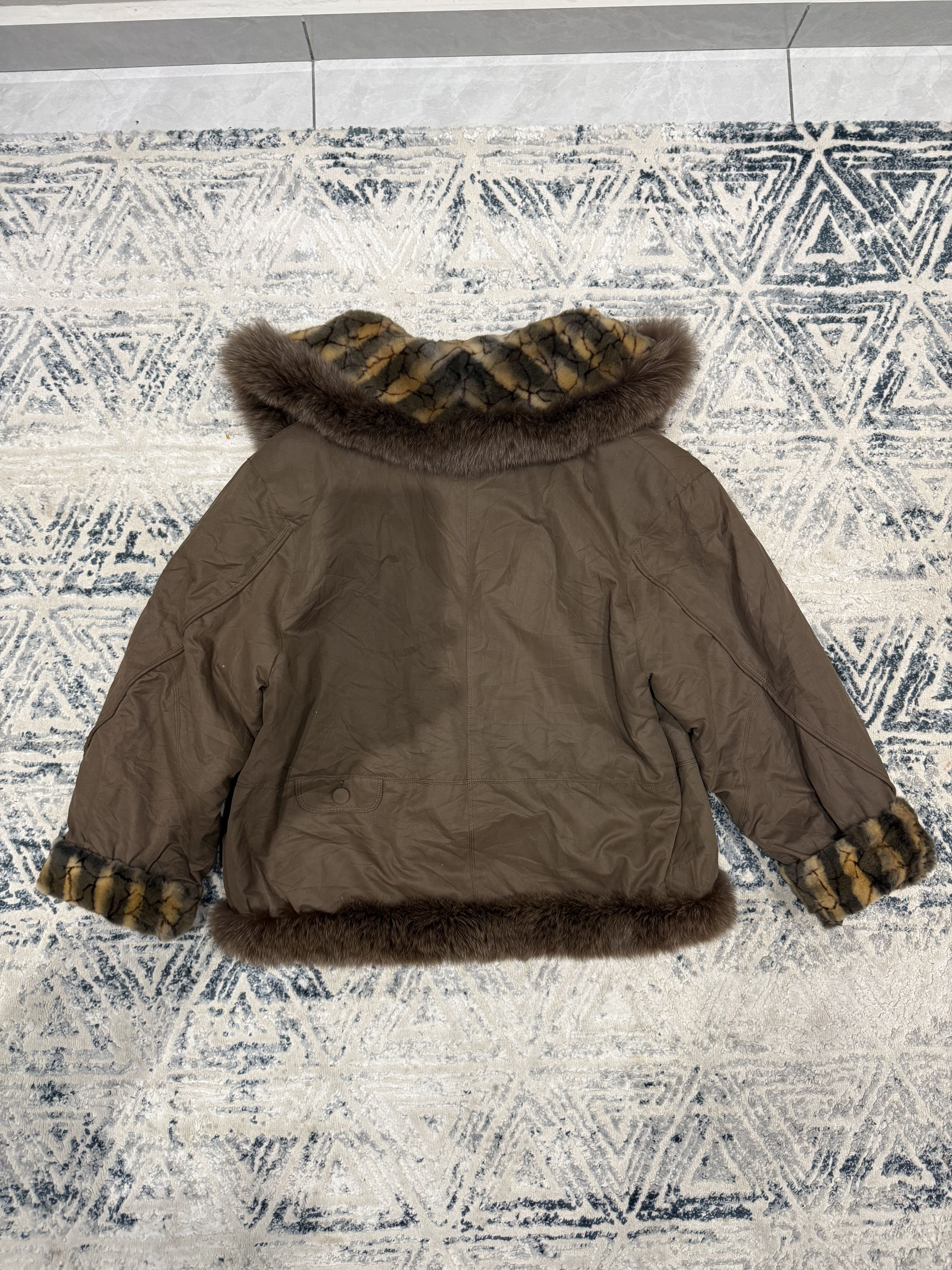 Pierre Balmain VTG Pierre Balmain Fur Lining Jacket Size US L / EU 52-54 / 3 - 7 Thumbnail