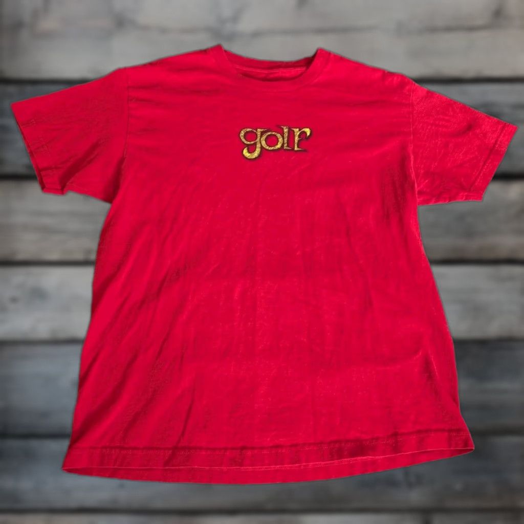 Golf Wang Golf Wang Shirt Mens Red Spell Out Logo Tee Shirt Size Large Tyler The Creator Size US L / EU 52-54 / 3 - 1 Thumbnail