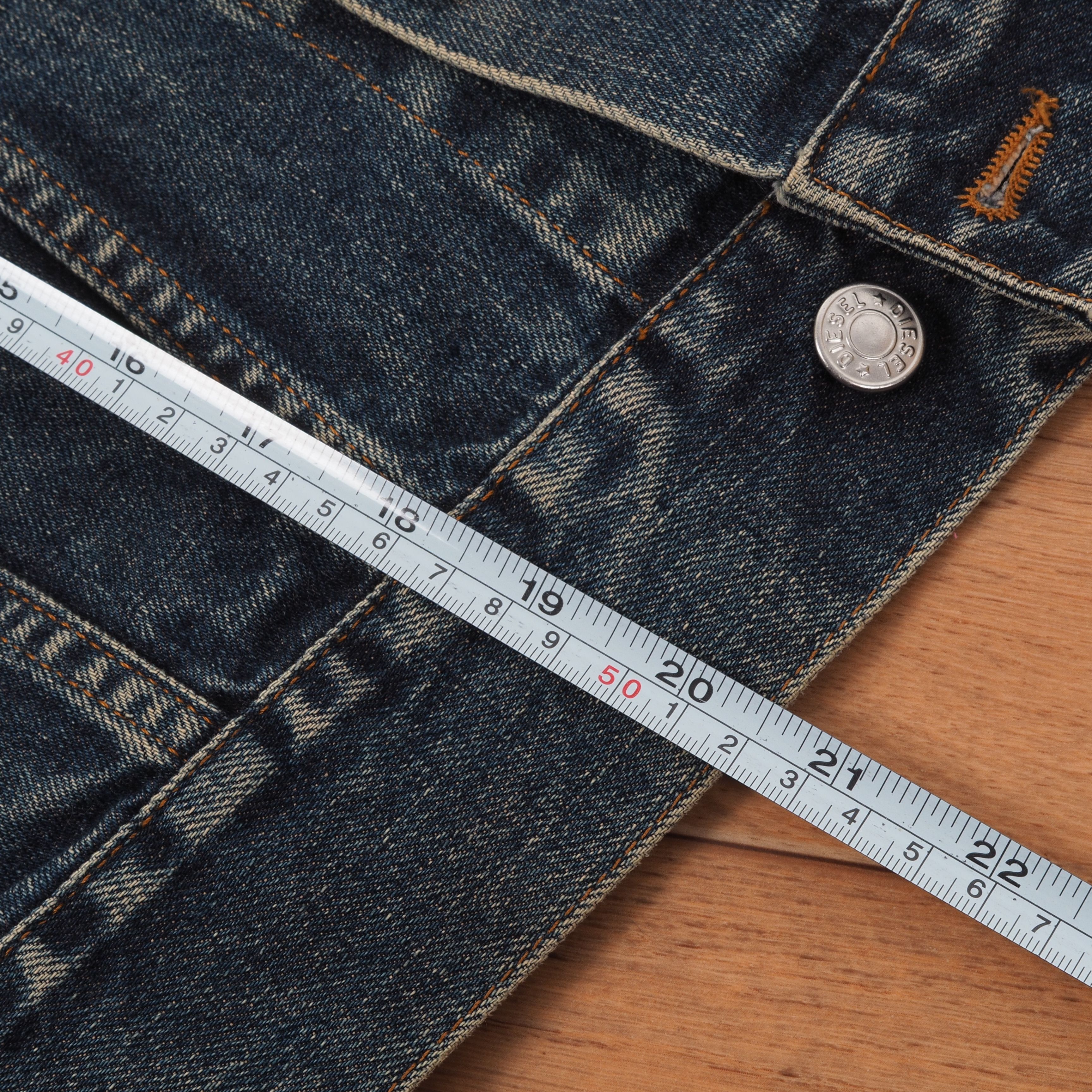 Diesel × Vintage Diesel Vintage Women's Blue Denim Distress Jean Jacket Size S / US 4 / IT 40 - 11 Thumbnail
