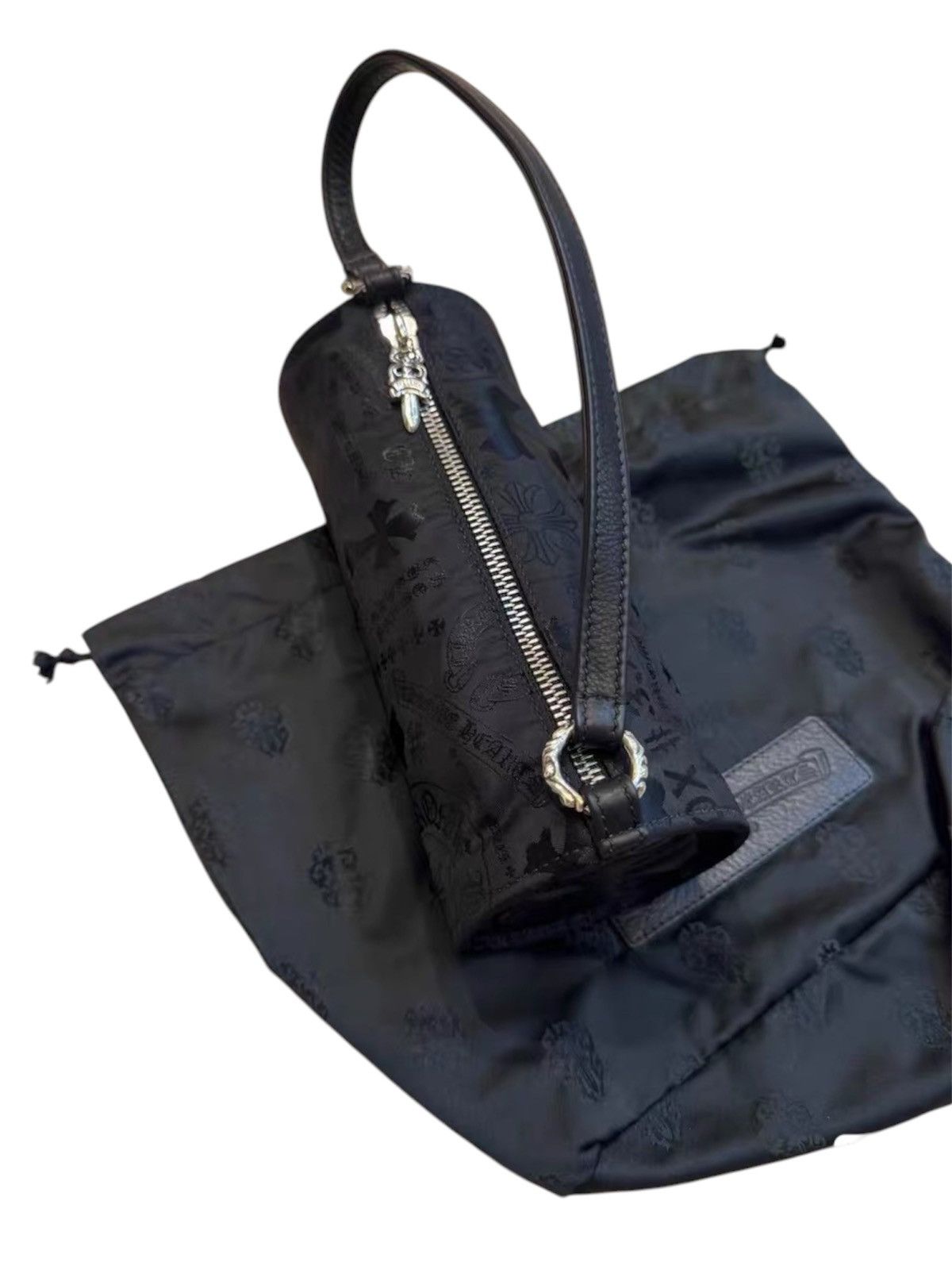 Chrome Hearts Chrome Hearts Stencil Grinds Tube Monogram Bag Size ONE SIZE - 4 Thumbnail
