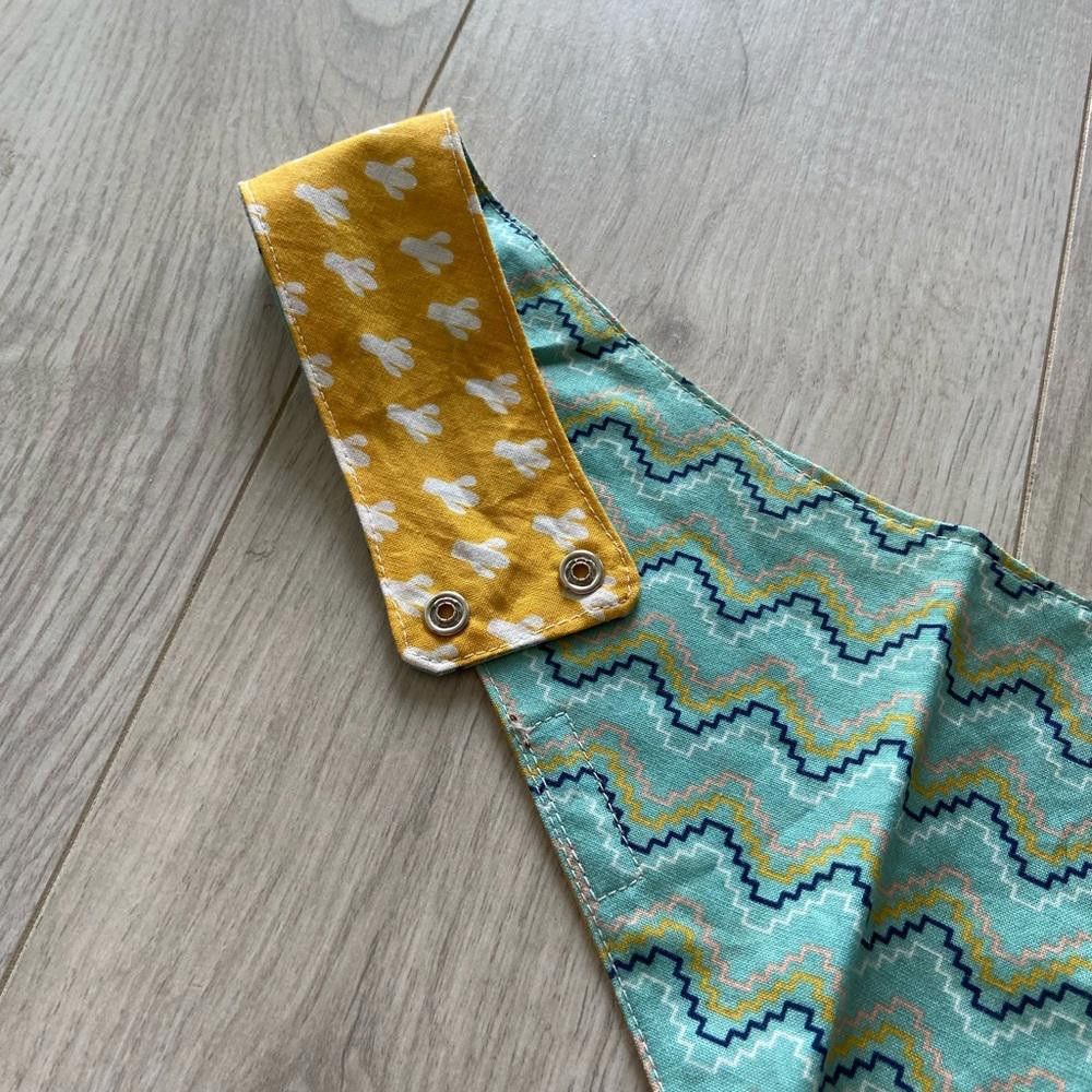 Designer Coddiwomple Yellow Cactus and Line Dog Bandana Size ONE SIZE - 4 Thumbnail