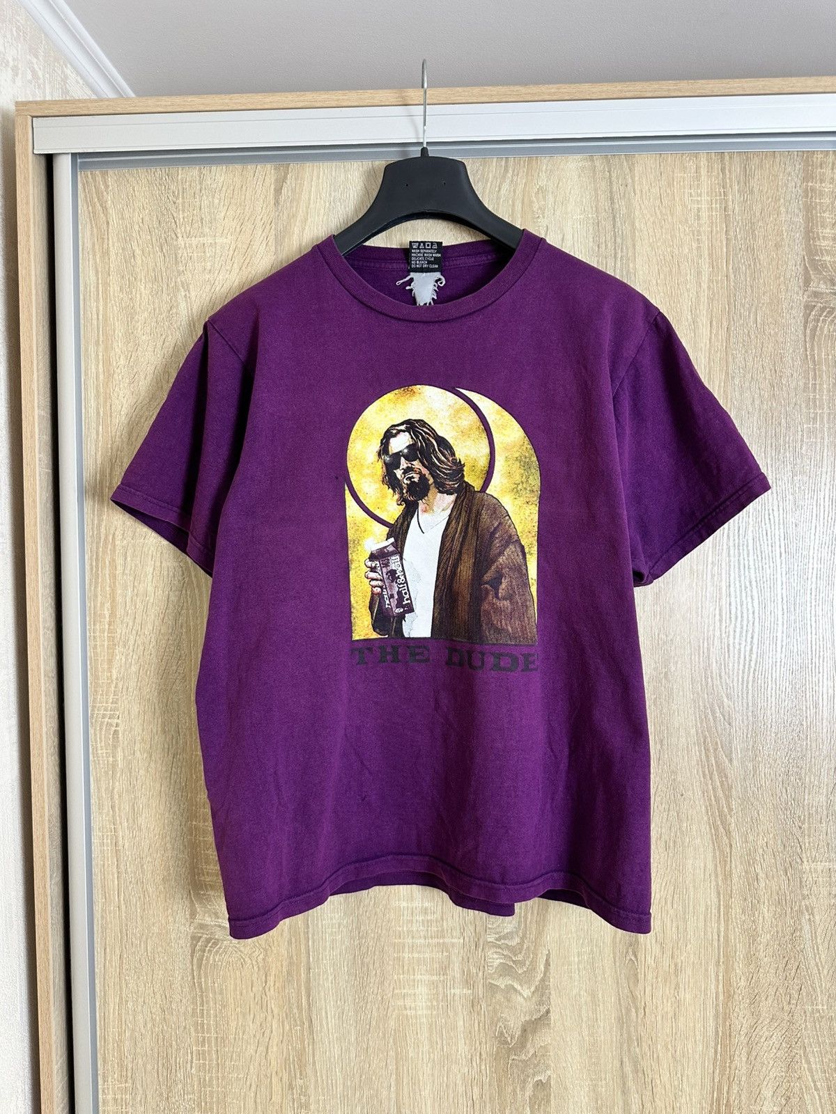 Universal Studios 🔥 2000s The BIG LEBOWSKI THE DUDE PROMO MOVIE TSHIRT TEE Y2K Size US M / EU 48-50 / 2 - 2 Thumbnail