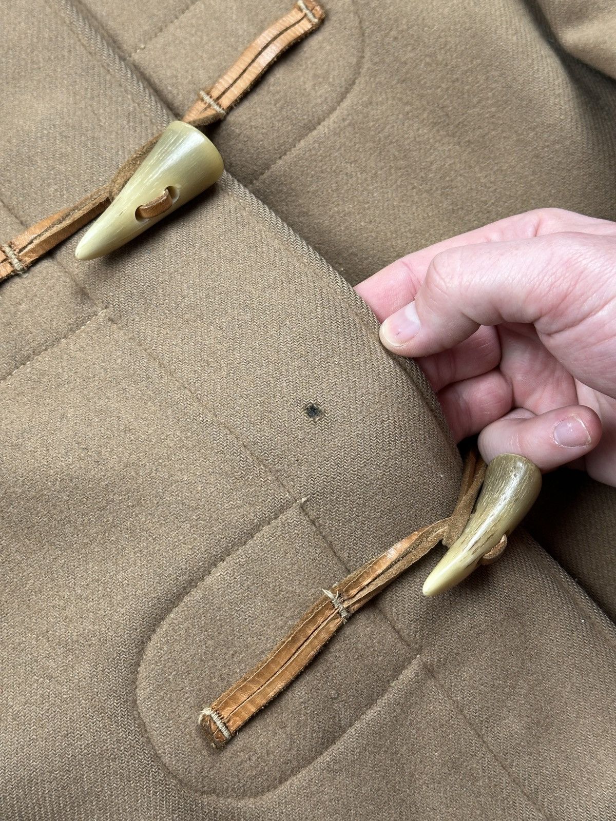 Gloverall Vintage Gloverall Original English Duffle Coat Camel Wool Size US M / EU 48-50 / 2 - 9 Thumbnail