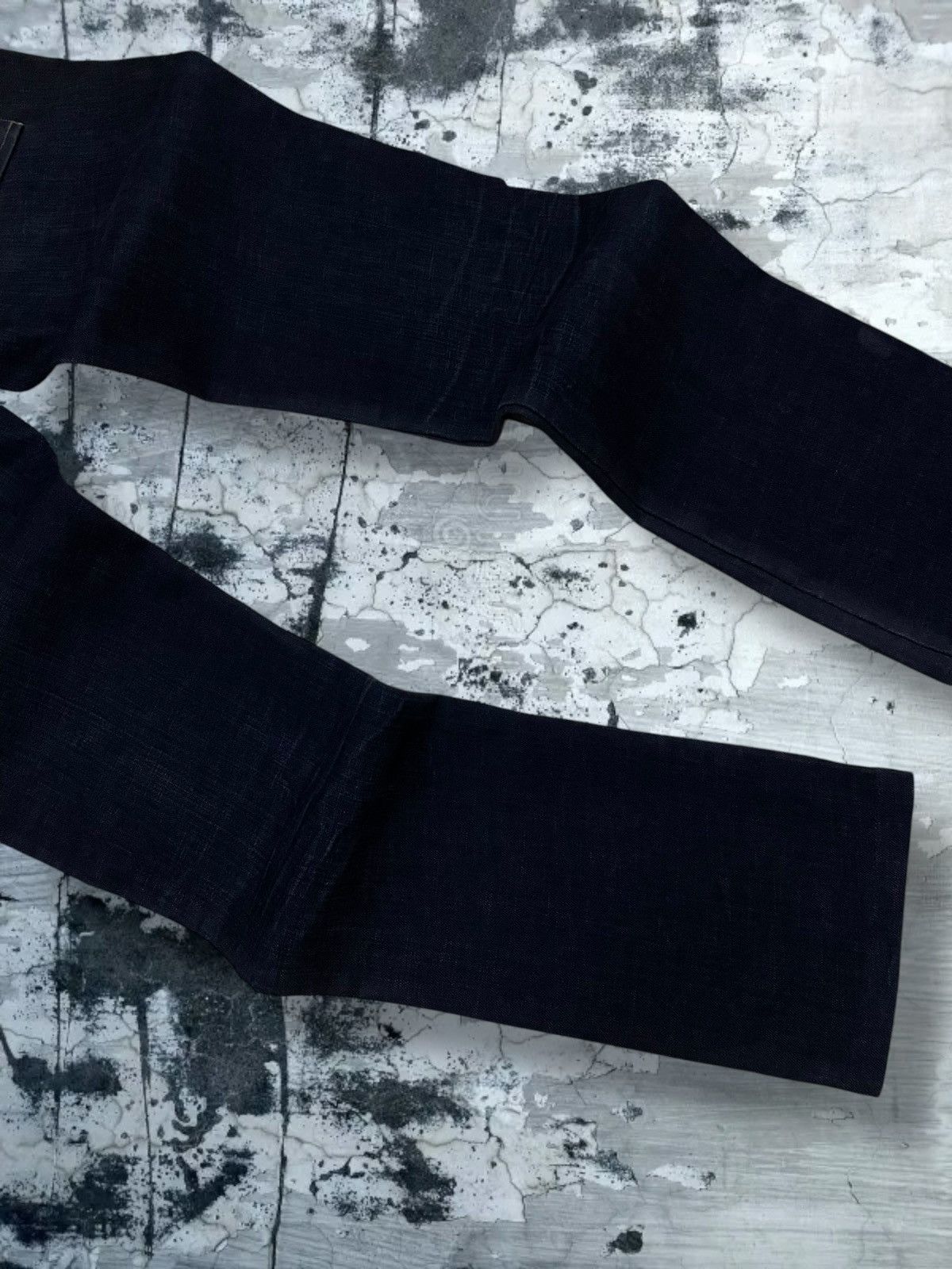 Japanese Brand Vintage 1990 Japan Designer NFY Notify Flared Cut Denim Size US 28 / EU 44 - 13 Thumbnail