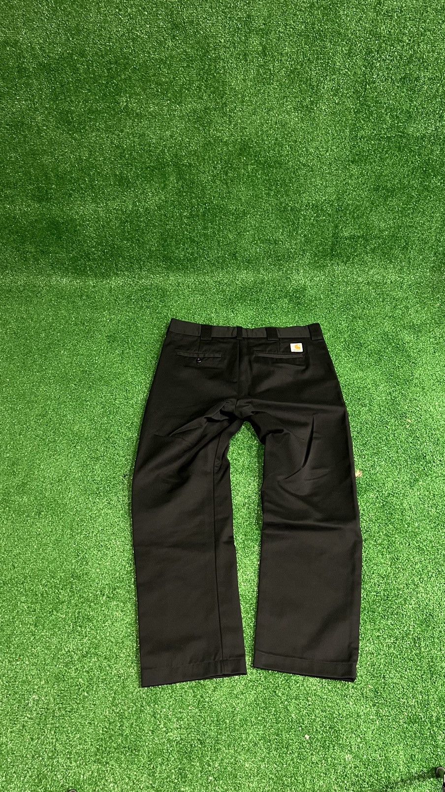 Carhartt Carhartt Canvas Black Pants Size US 32 / EU 48 - 2 Thumbnail