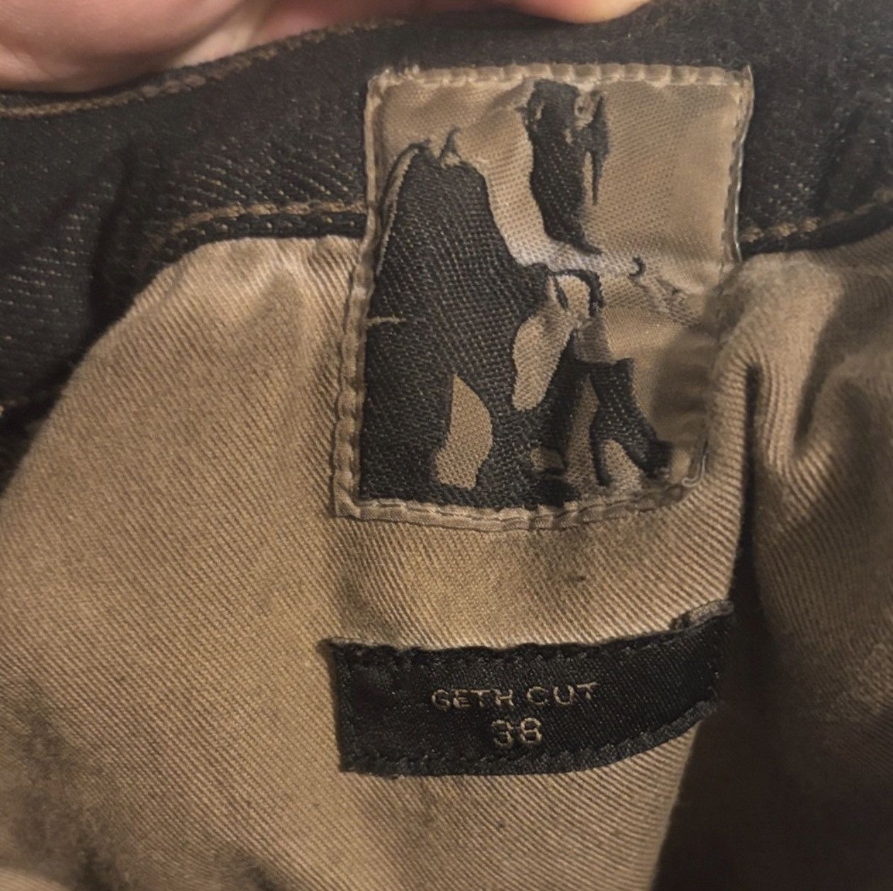Rick Owens Drkshdw Rick Owens DRKSHDW Geth Jeans in Mud Size US 38 / EU 54 - 8 Thumbnail
