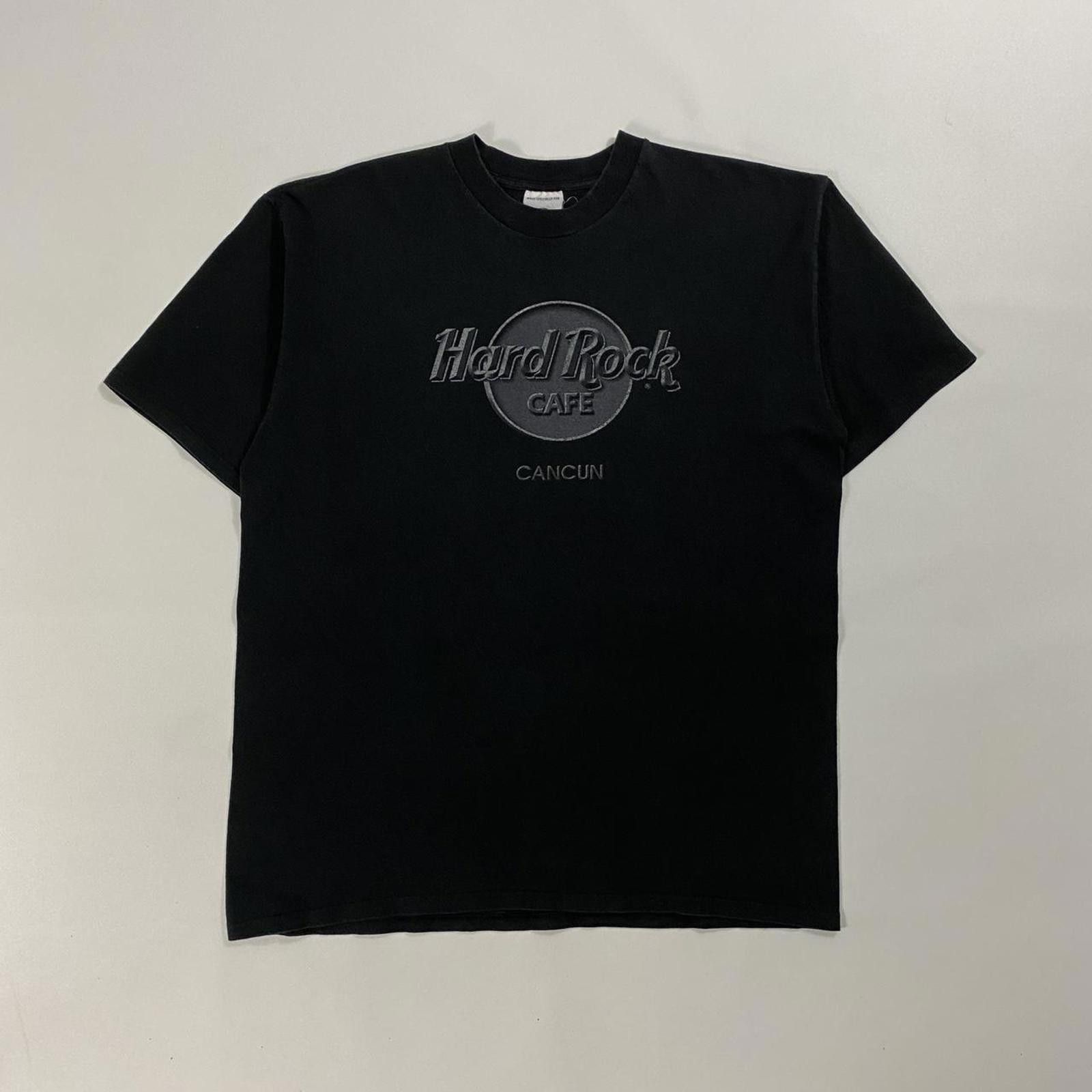 Hard Rock Cafe Hard Rock Cafe black Cancun T-shirt #rock #music Size US XL / EU 56 / 4 - 1 Thumbnail
