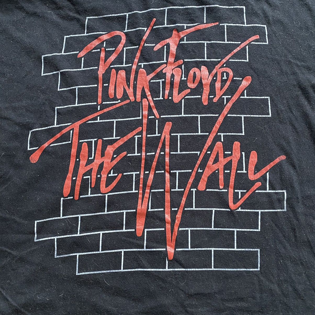 Band Tees × Vintage PINK FLOYD Y2K THE WALL DOUBLE SIDE PRINT T SHIRT Size US L / EU 52-54 / 3 - 4 Thumbnail