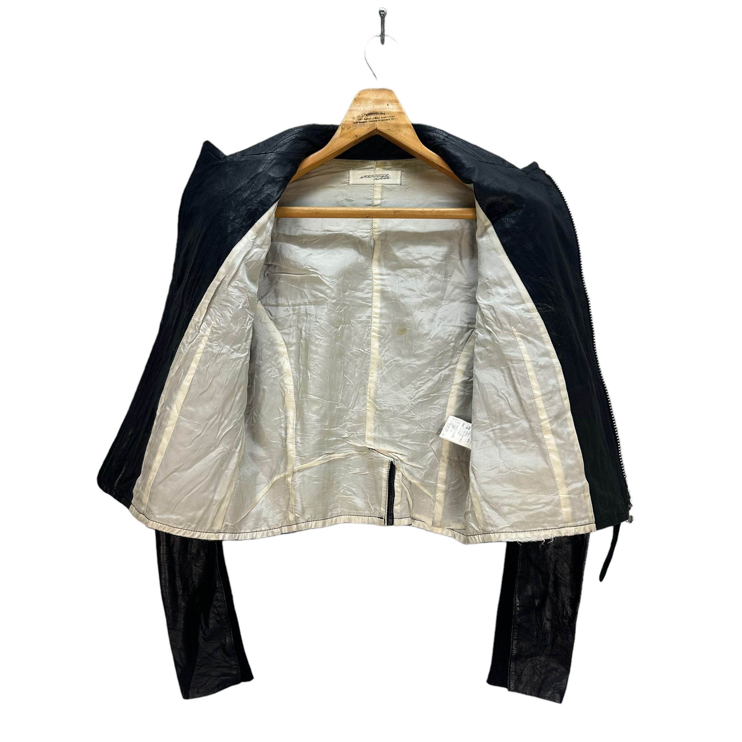Eternal ETERNAL RISE DERLEATHER HYBRID CROPPED JACKET #7859-185 Size XS / US 0-2 / IT 36-38 - 7 Thumbnail