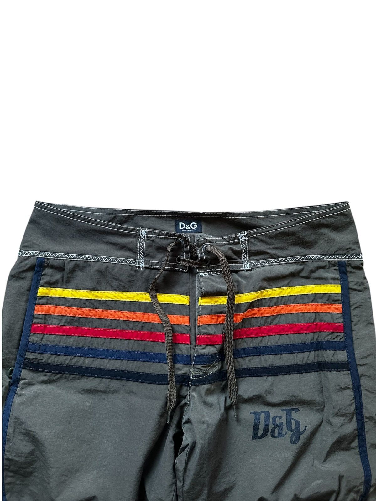 Dolce & Gabbana Dolce Gabbana SS06 Swimming Hybrid Denim Shorts Size US 31 - 4 Thumbnail