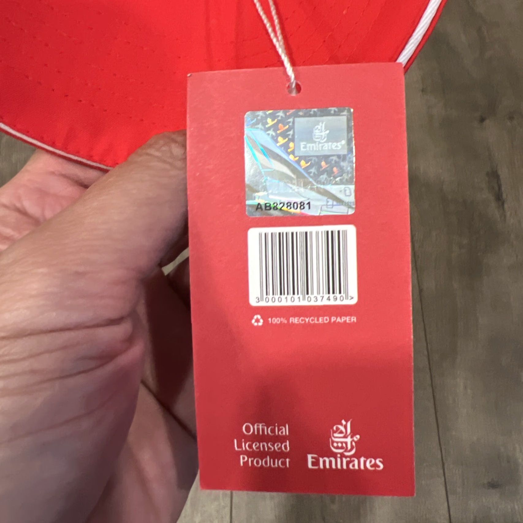 Vintage VINTAGE Emirates Fly Better Airlines Microfibre Cap Strapback Embroidered Logo With Tags Size ONE SIZE - 4 Thumbnail