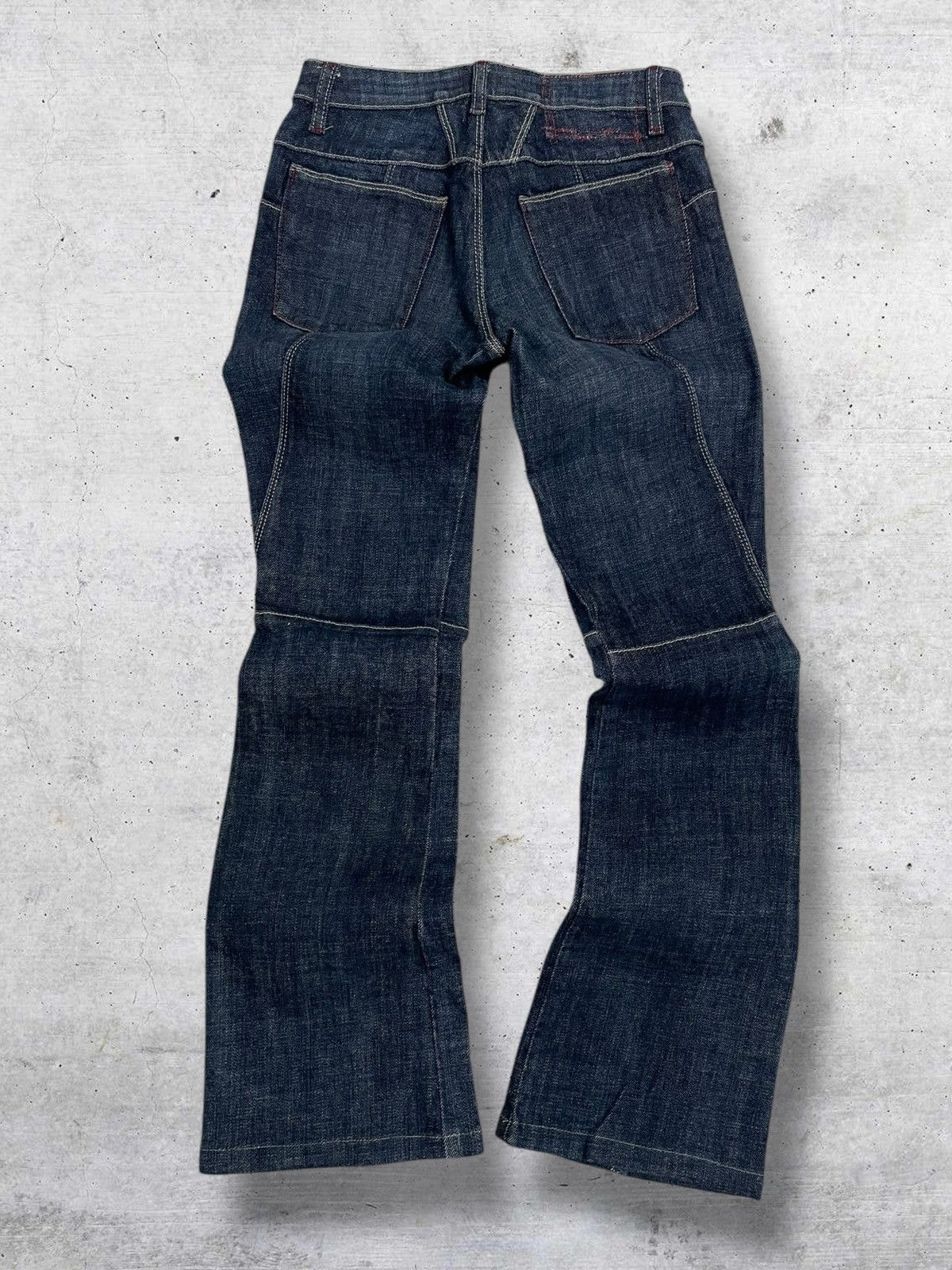 Marithe + Francois Girbaud MARITHE FRANCOIS GIRBAUD 1990S FLARED DENIM Size US 26 / EU 42 - 7 Thumbnail