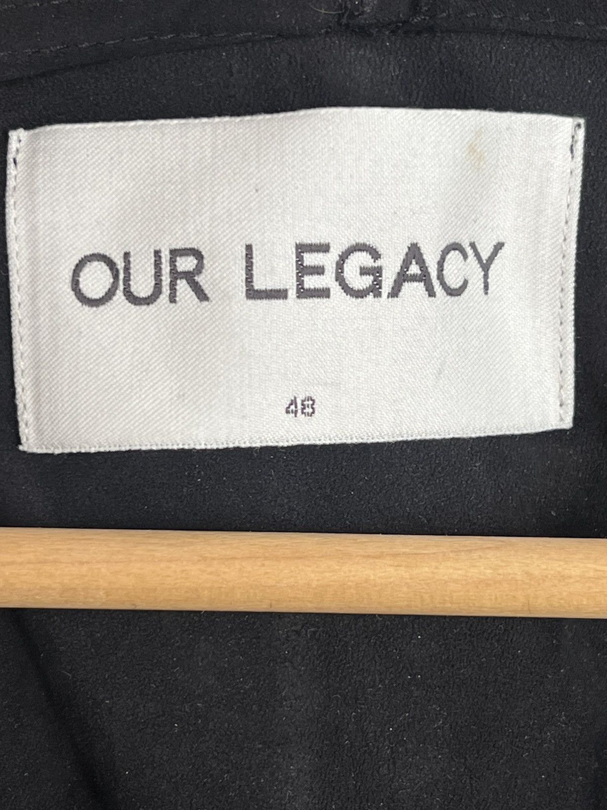 Our Legacy SS16 - Black Suede Size US M / EU 48-50 / 2 - 5 Thumbnail