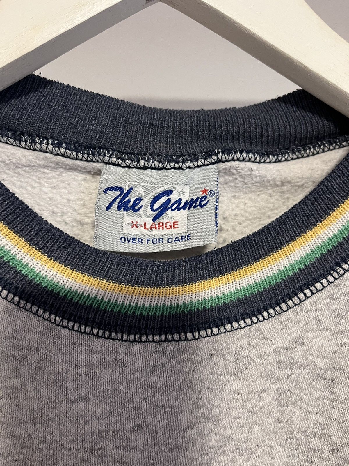The Game × Vintage Notre Dame Athletics Vintage Crewneck Size US XL / EU 56 / 4 - 3 Thumbnail