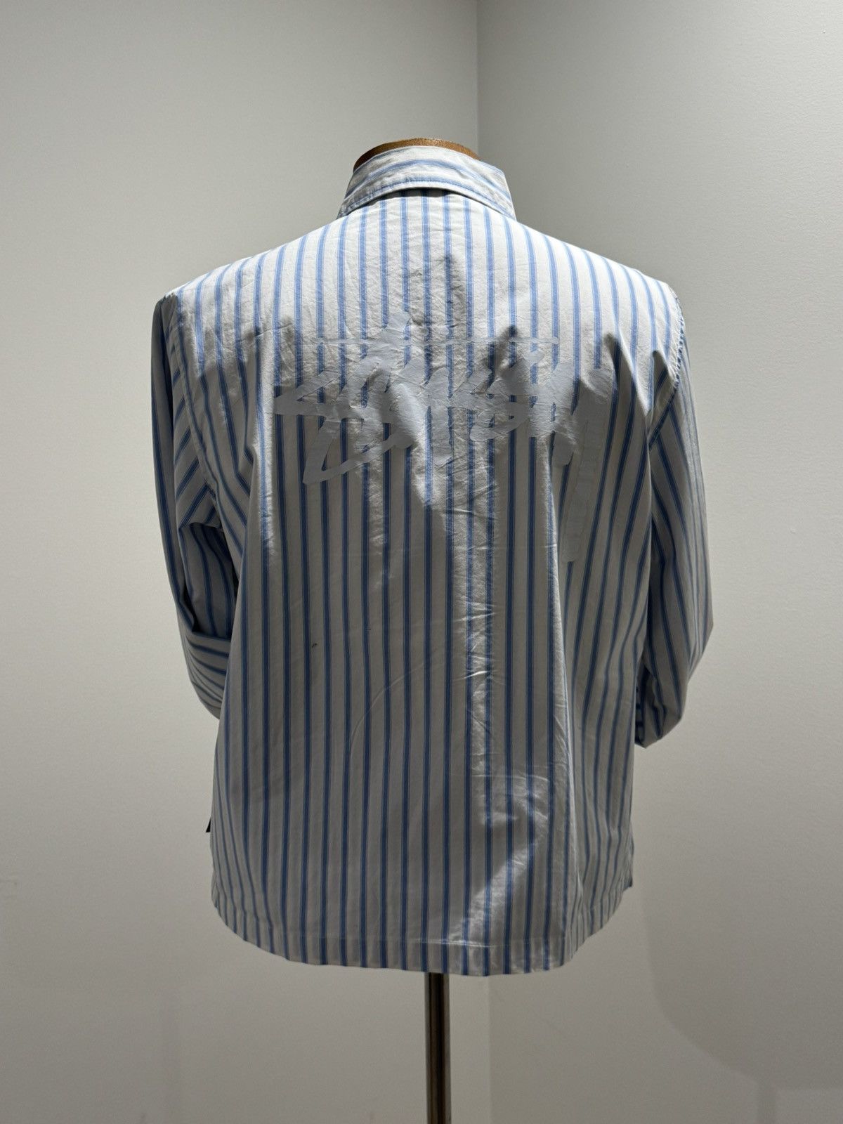 Stussy Stussy Pinstripe Coach Jacket Size US M / EU 48-50 / 2 - 5 Thumbnail