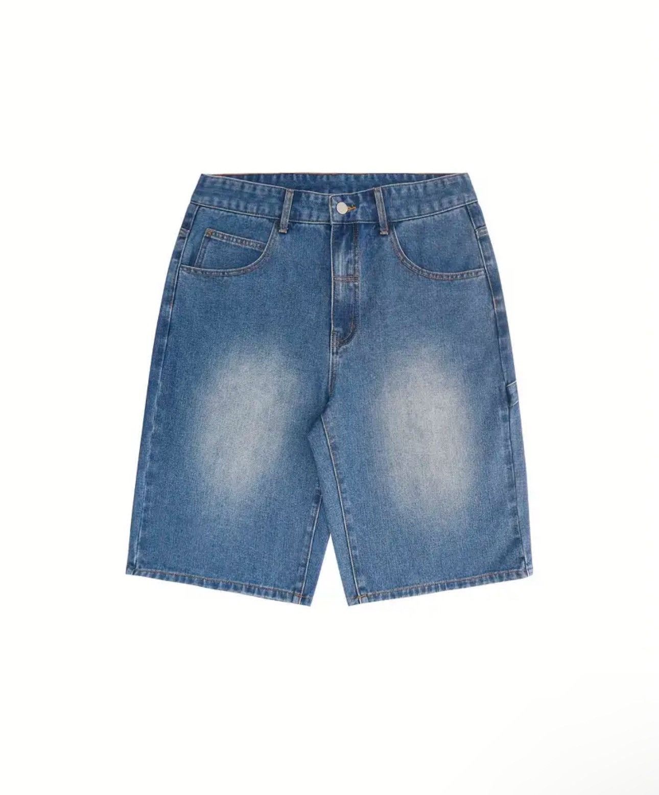 Designer × Other Streetwear Baggy Loose Blue Oversized Y2k Shorts Size US 34 / EU 50 - 5 Thumbnail