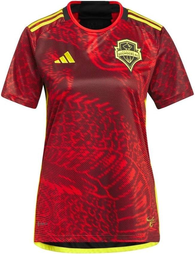Adidas Adidas HU1380 Seattle Sounders FC MLS Soccer Tee Red ( M ) Size M / US 6-8 / IT 42-44 - 4 Thumbnail