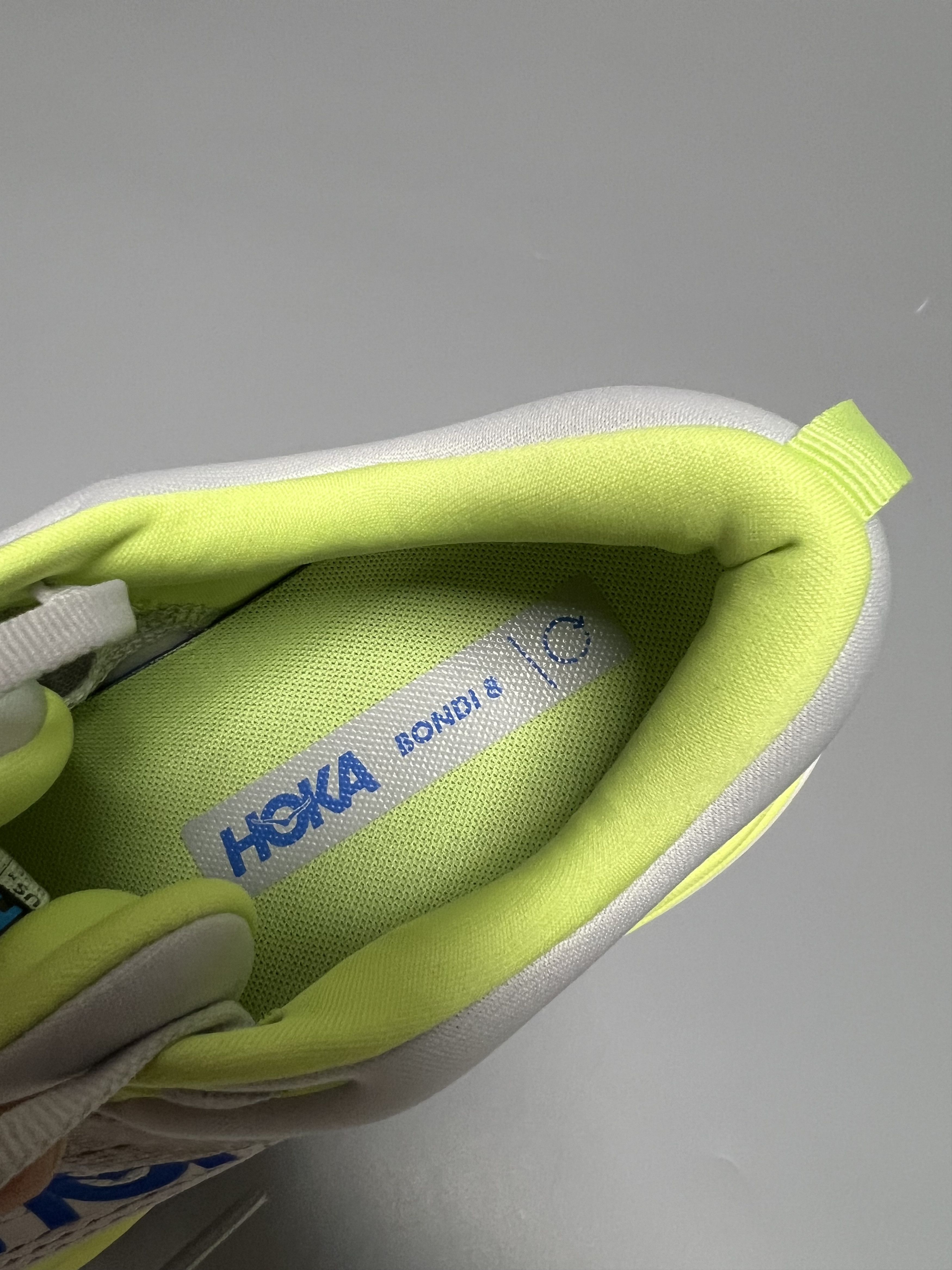 Hoka 9EE Hoka One One Bondi 8 Wide Running Shoes 1127953-STTC Size US 9 / EU 42 - 17 Thumbnail