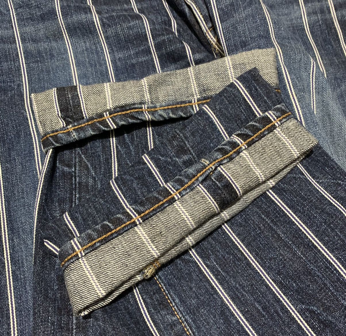 Edwin × Vintage Vintage Edwin Stripe Selvedge Jeans Size US 33 - 6 Thumbnail