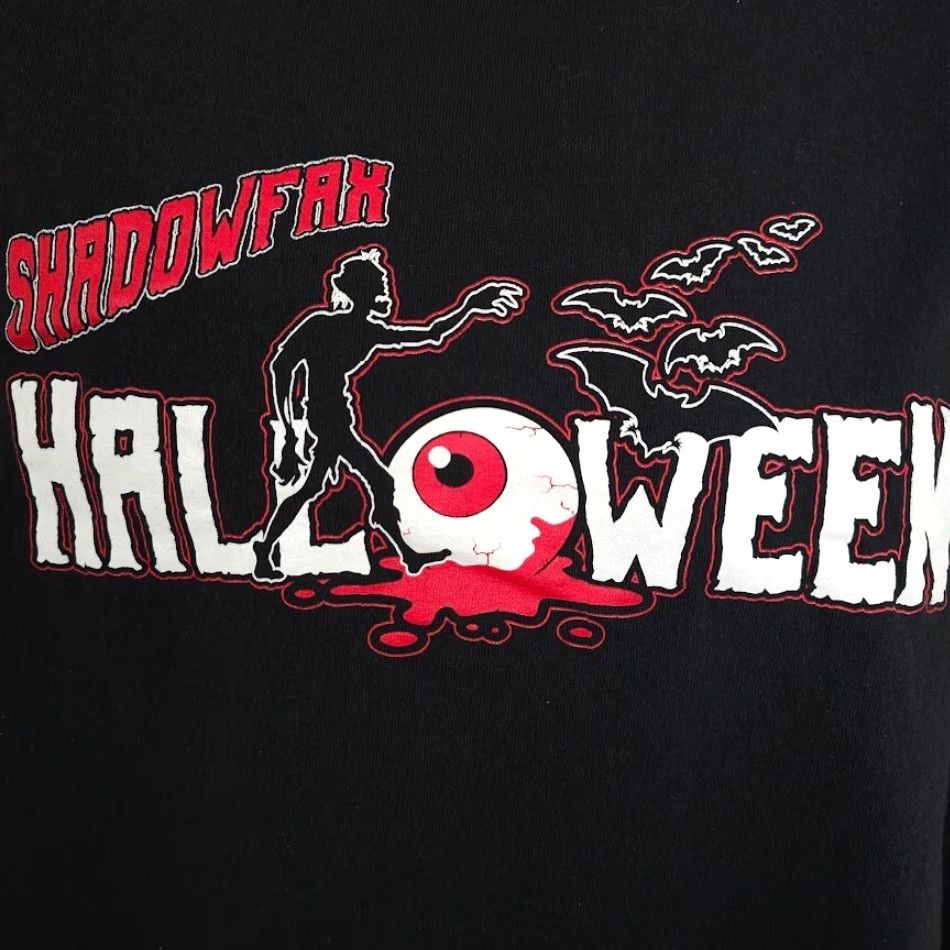 Olive Shadowfax Halloween T Shirt Mens XL Black Shadowfax Halloween T Shirt Men XL Black Halloween Horror Frankenstein Bat Theme Mens Shirt XL Black Size US XL / EU 56 / 4 - 3 Thumbnail