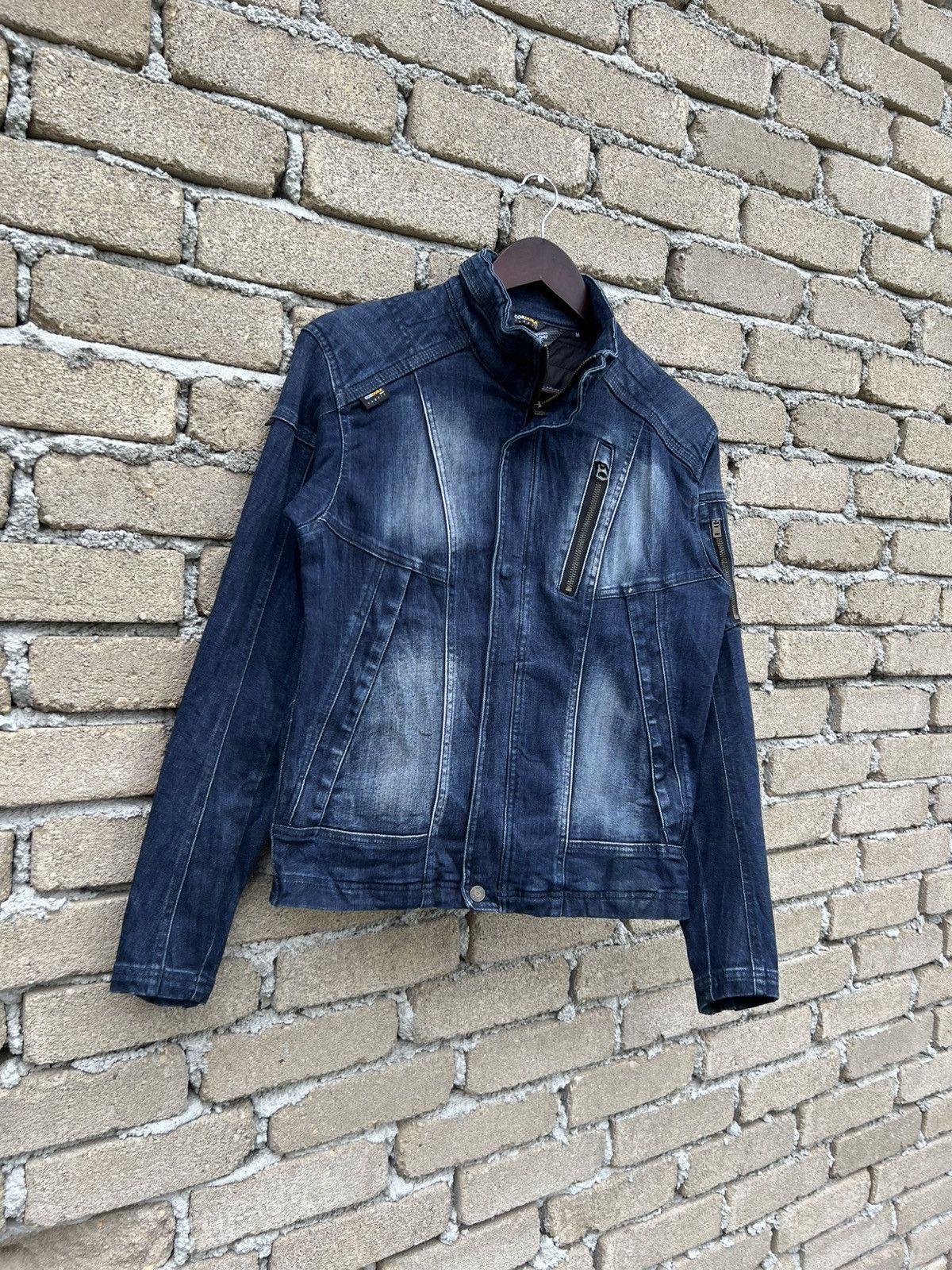 Japanese Brand Field Core Cordura Fabric Bikers Jacket Size M / US 6-8 / IT 42-44 - 3 Thumbnail