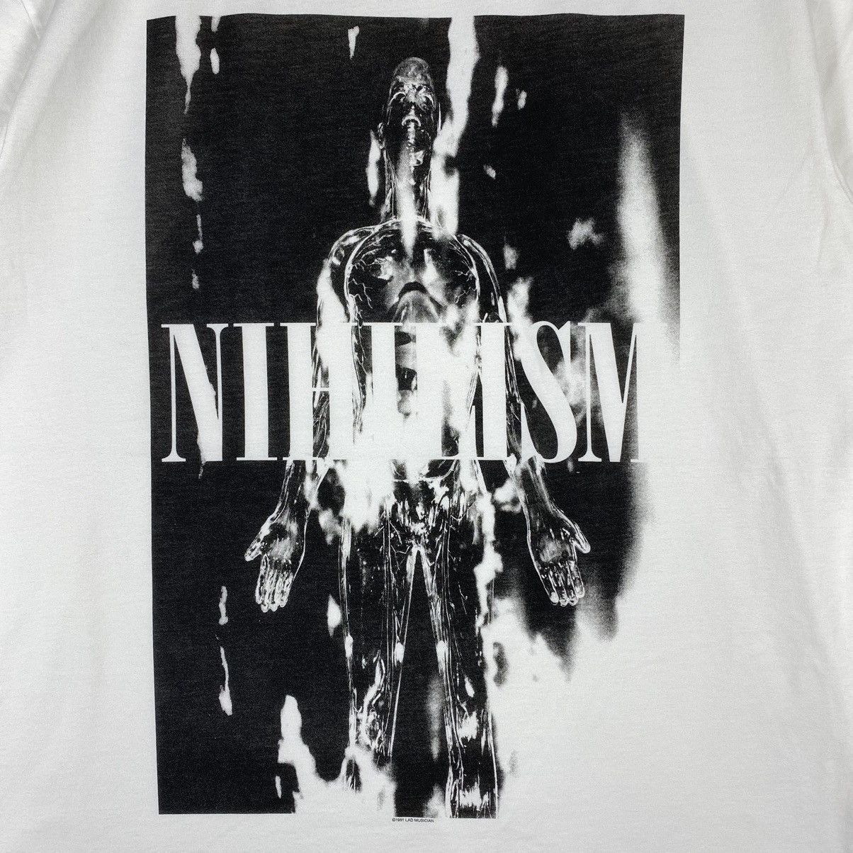 Lad Musician LAD MUSICIAN NIHILISM TEE NIRVANA SLIVER Size US L / EU 52-54 / 3 - 3 Thumbnail