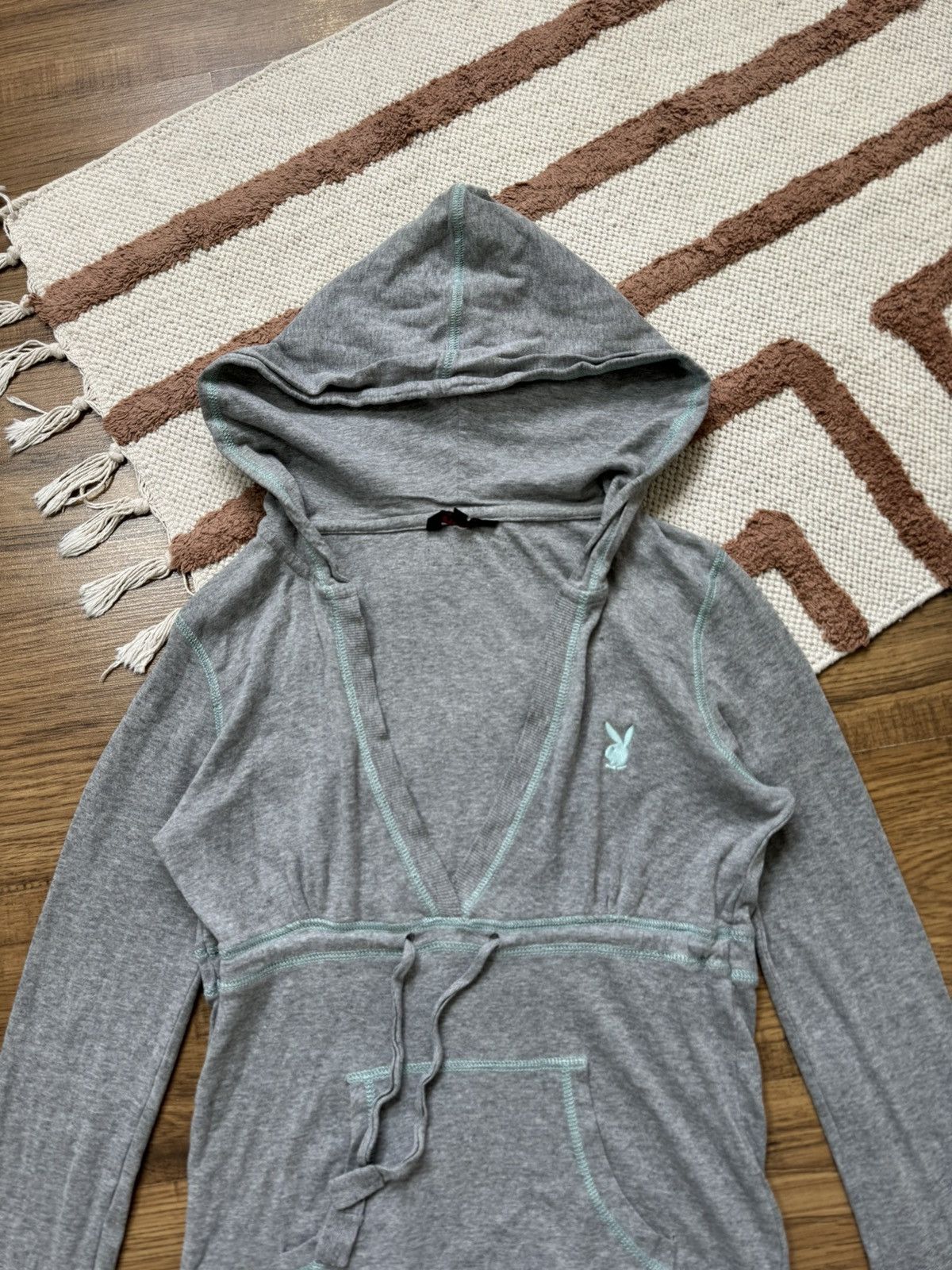 Playboy VINTAGE PLAYBOY HOODED LONG SLEEVE Size M / US 6-8 / IT 42-44 - 4 Thumbnail