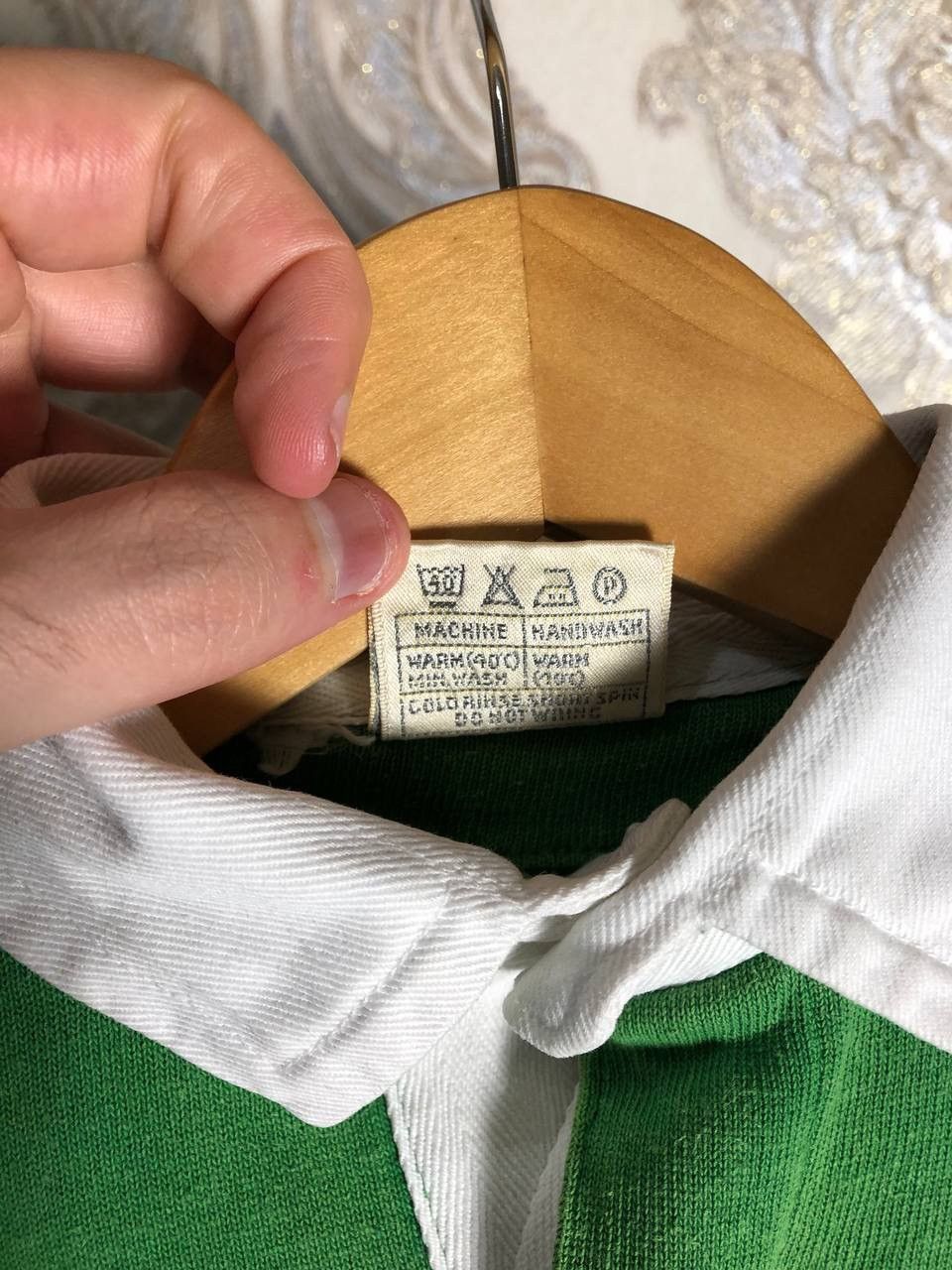 Canterbury of New Zealand VINTAGE PAVILION IRELAND RETRO RUGBY JERSEY BLOKE Y2K 90s Size US S / EU 44-46 / 1 - 4 Thumbnail