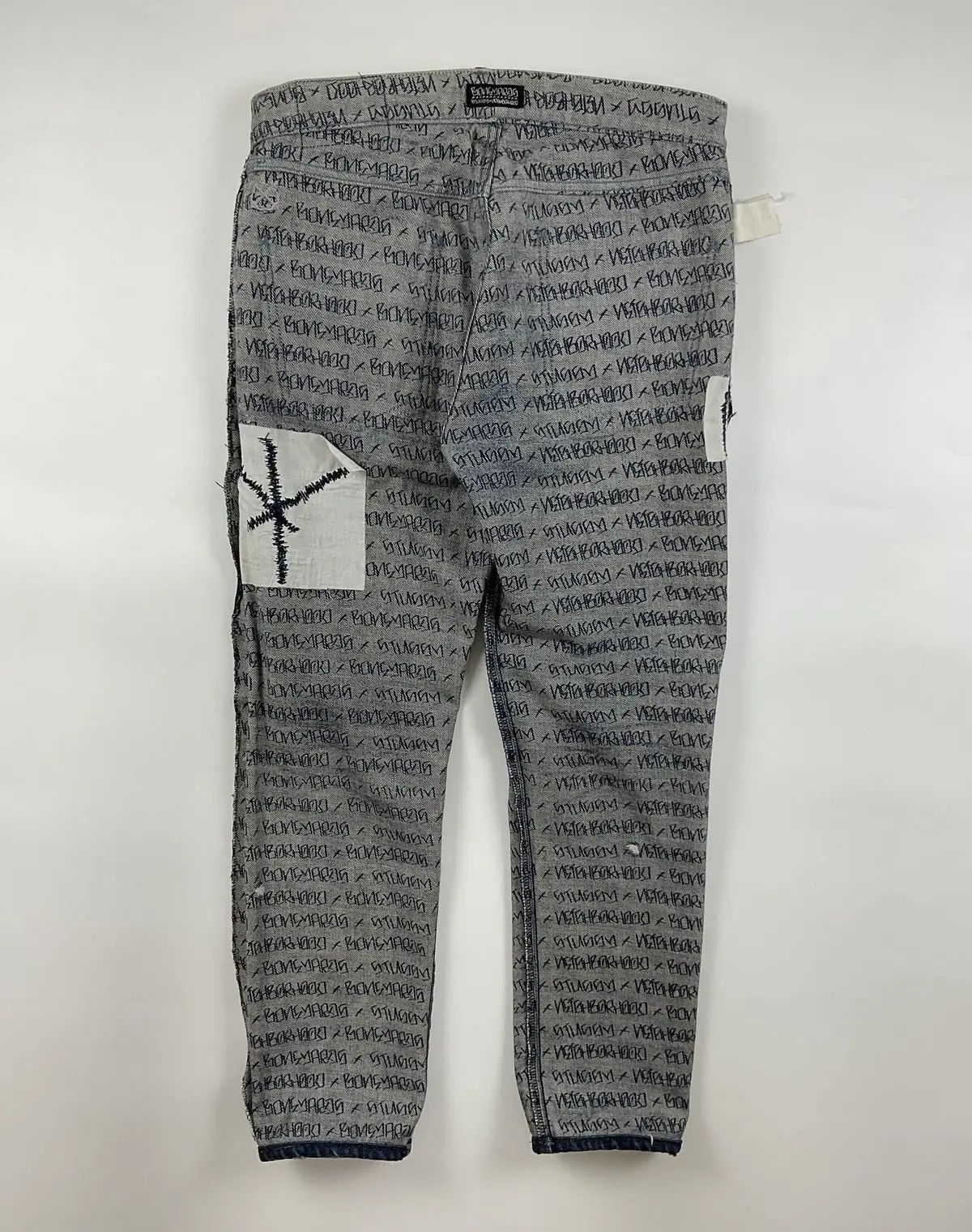 Neighborhood × Stussy Stussy x Neighborhood "Boneyards" Savage Level 3 jeans Size US 30 / EU 46 - 3 Thumbnail