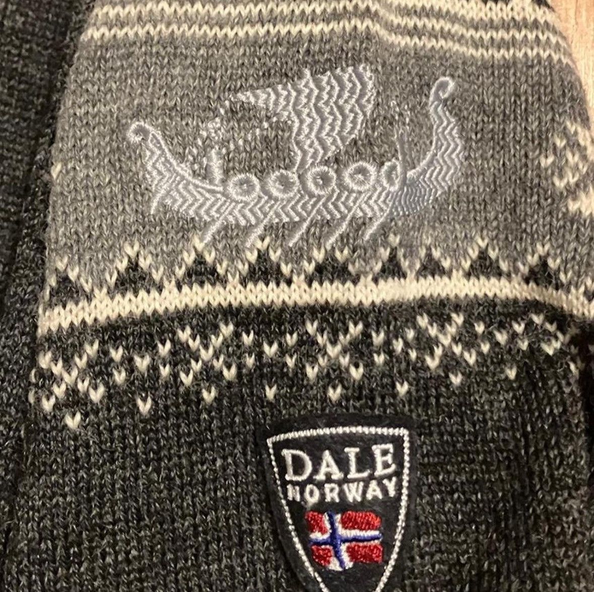 Dale Of Norway Dale of Norway Wool Sweater 2XL Black Nordic Knit Cardigan Size US XXL / EU 58 / 5 - 7 Thumbnail