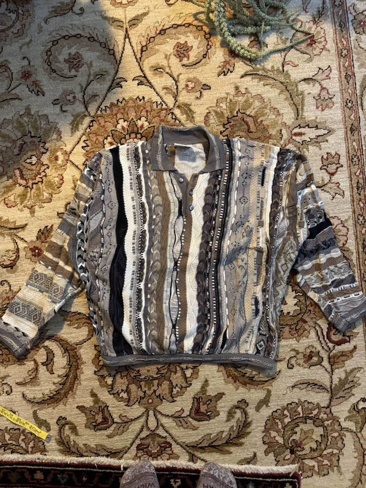 Coogi Coogi knitted sweater Size US L / EU 52-54 / 3 - 1 Thumbnail